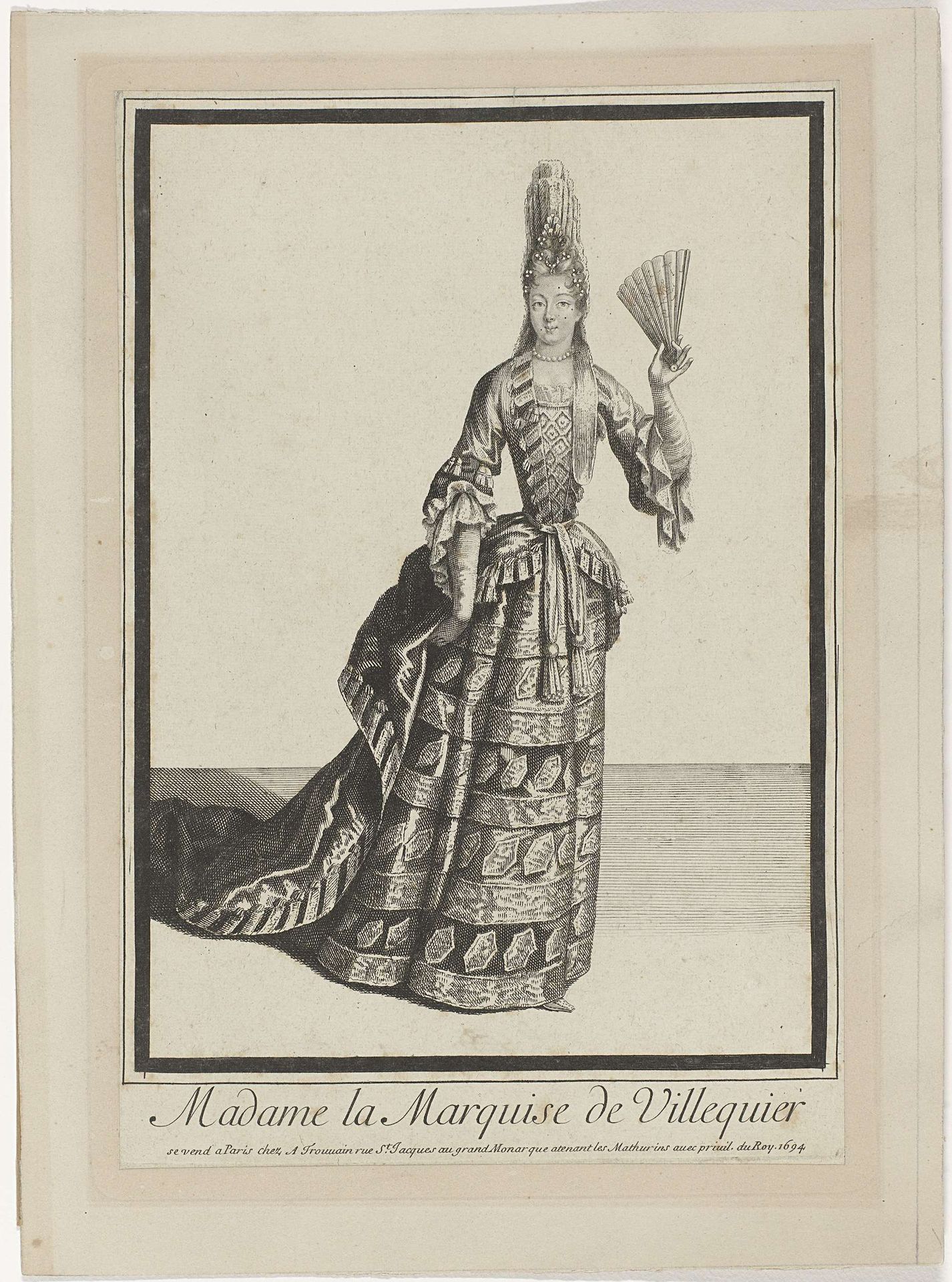 Madame la Marquise de Villequier by Anonymous