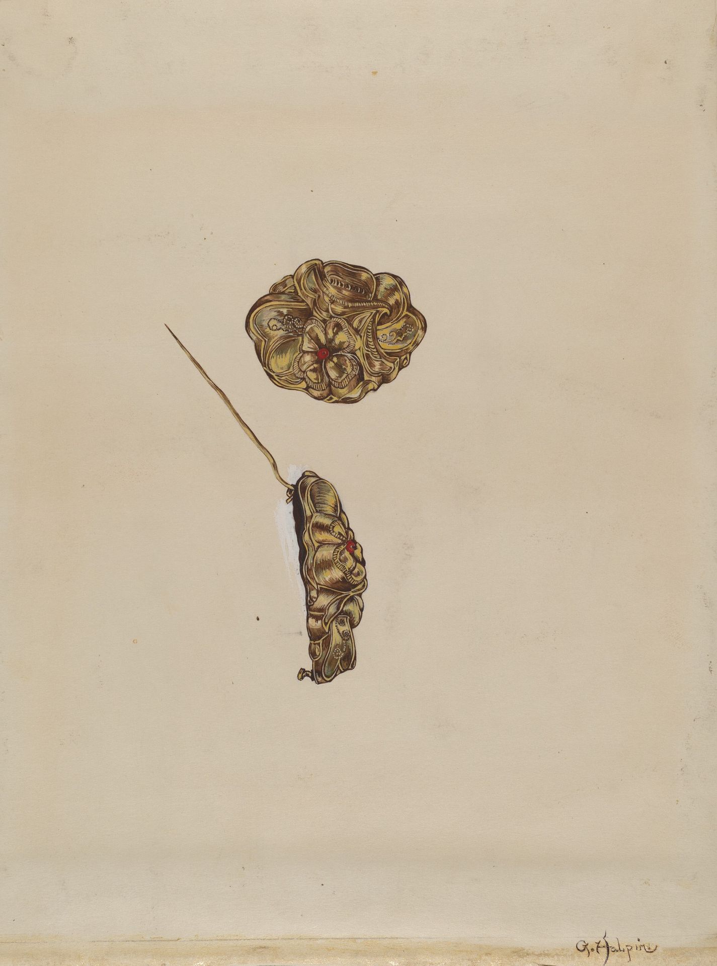 Brooch by Grace Halpin