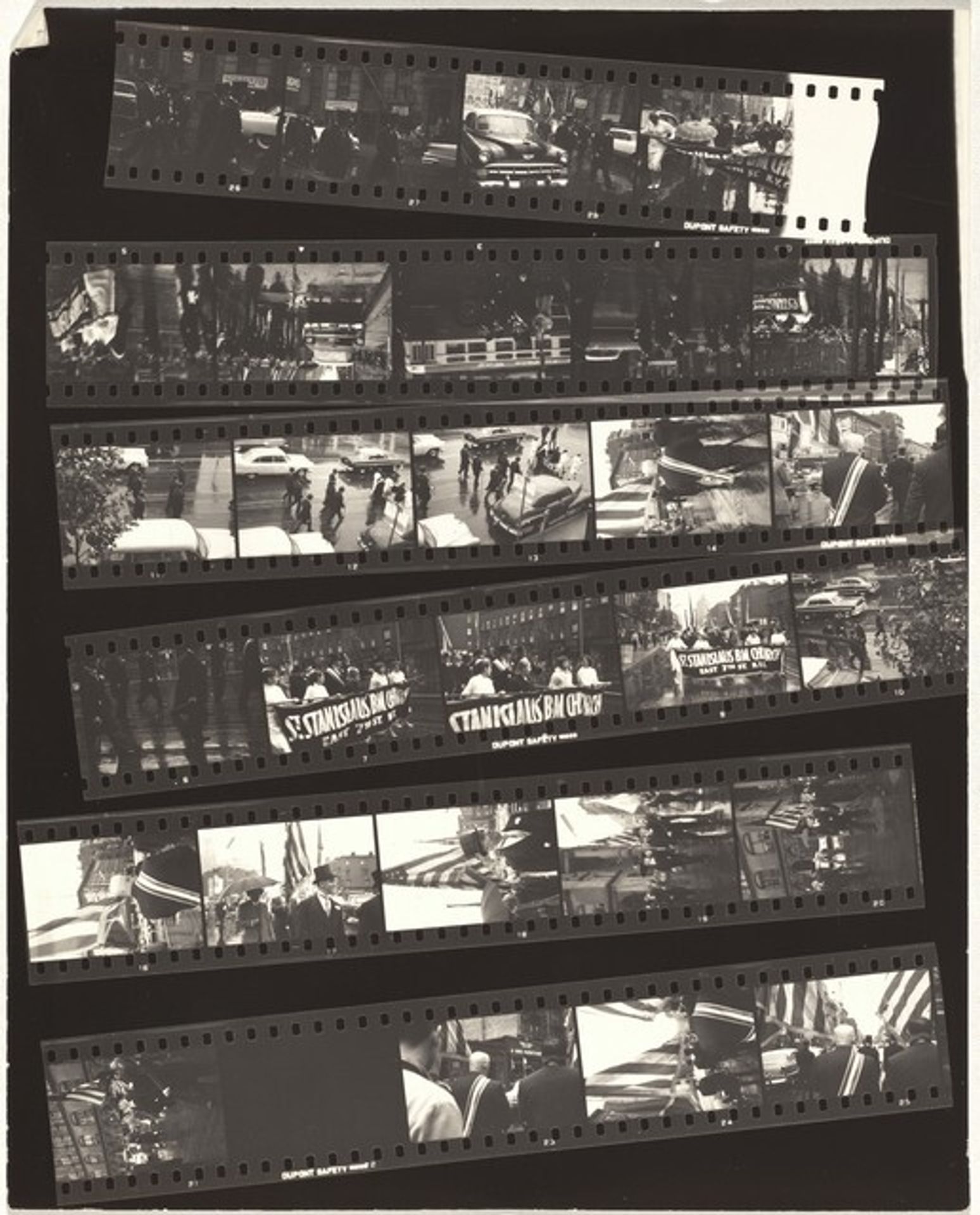 Church parade--New York City no number by Robert Frank