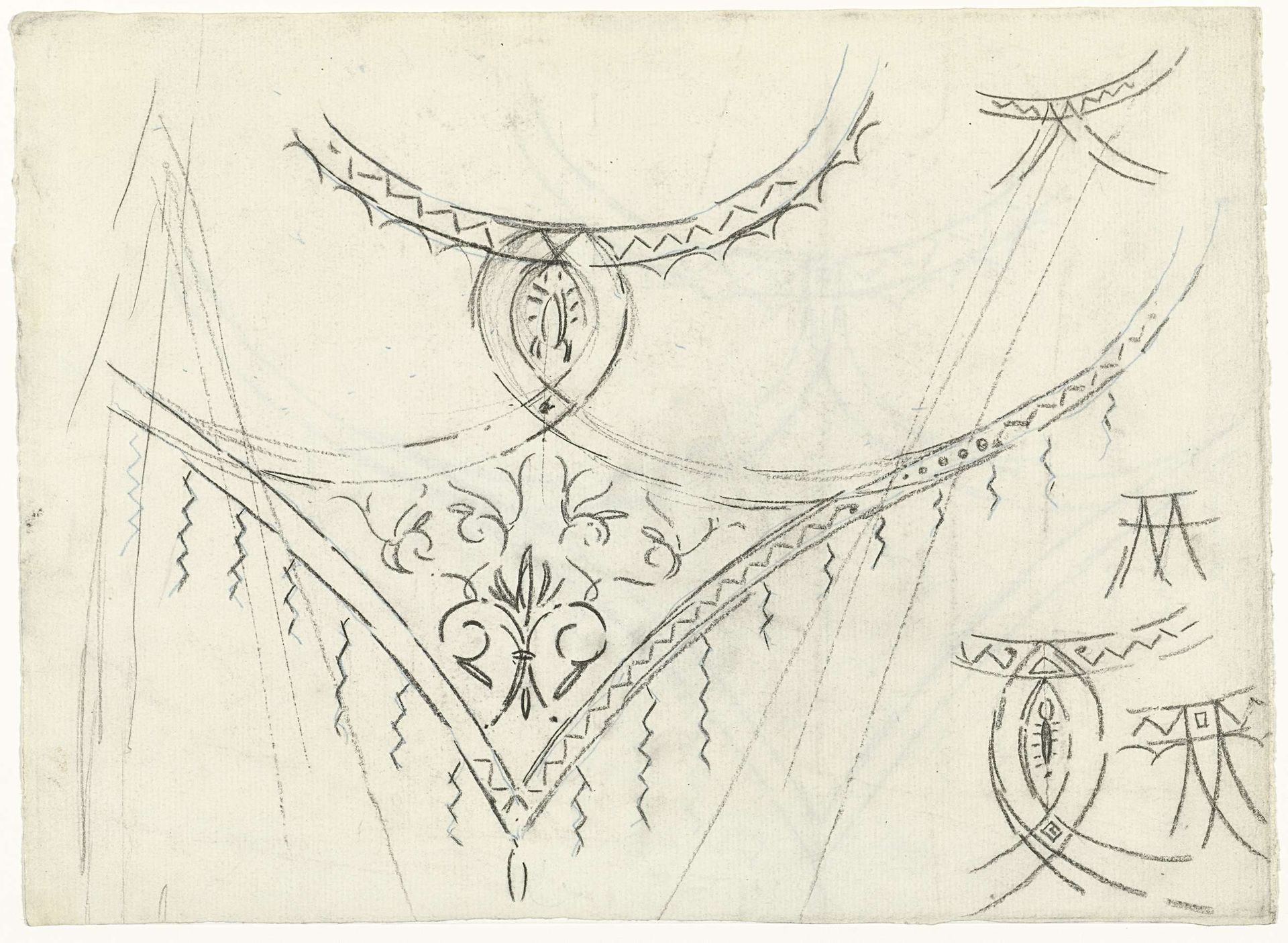 Ontwerpen voor ornamenten by Gerrit Willem Dijsselhof
