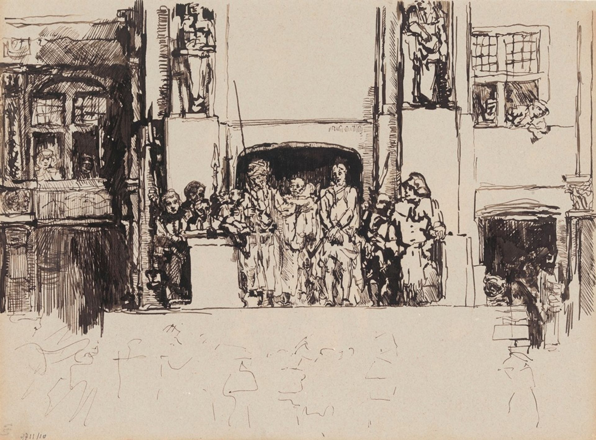 Christ Showed to the People by James Ensor