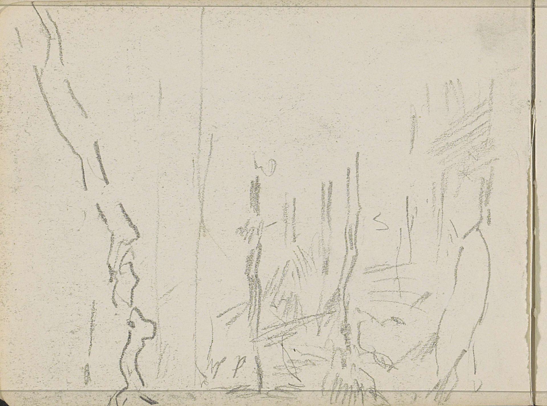 Bomen by Johan Antonie de Jonge