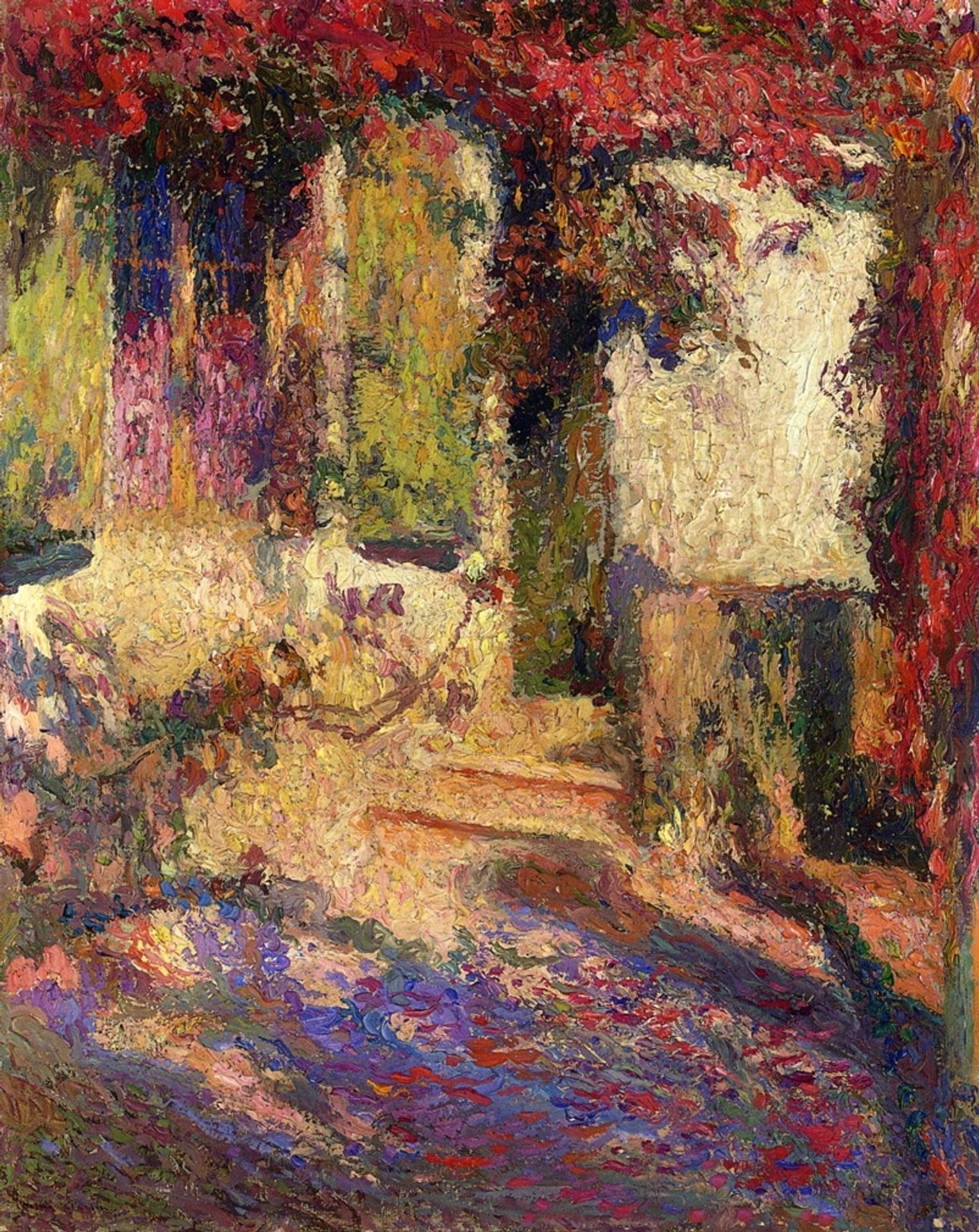 Pergola at the South Door of Marquayrol by Henri Martin
