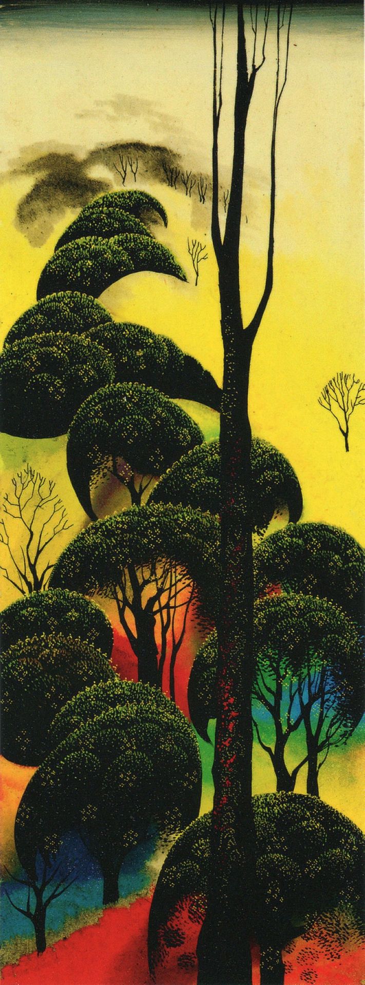 Climbing Oaks by Eyvind Earle