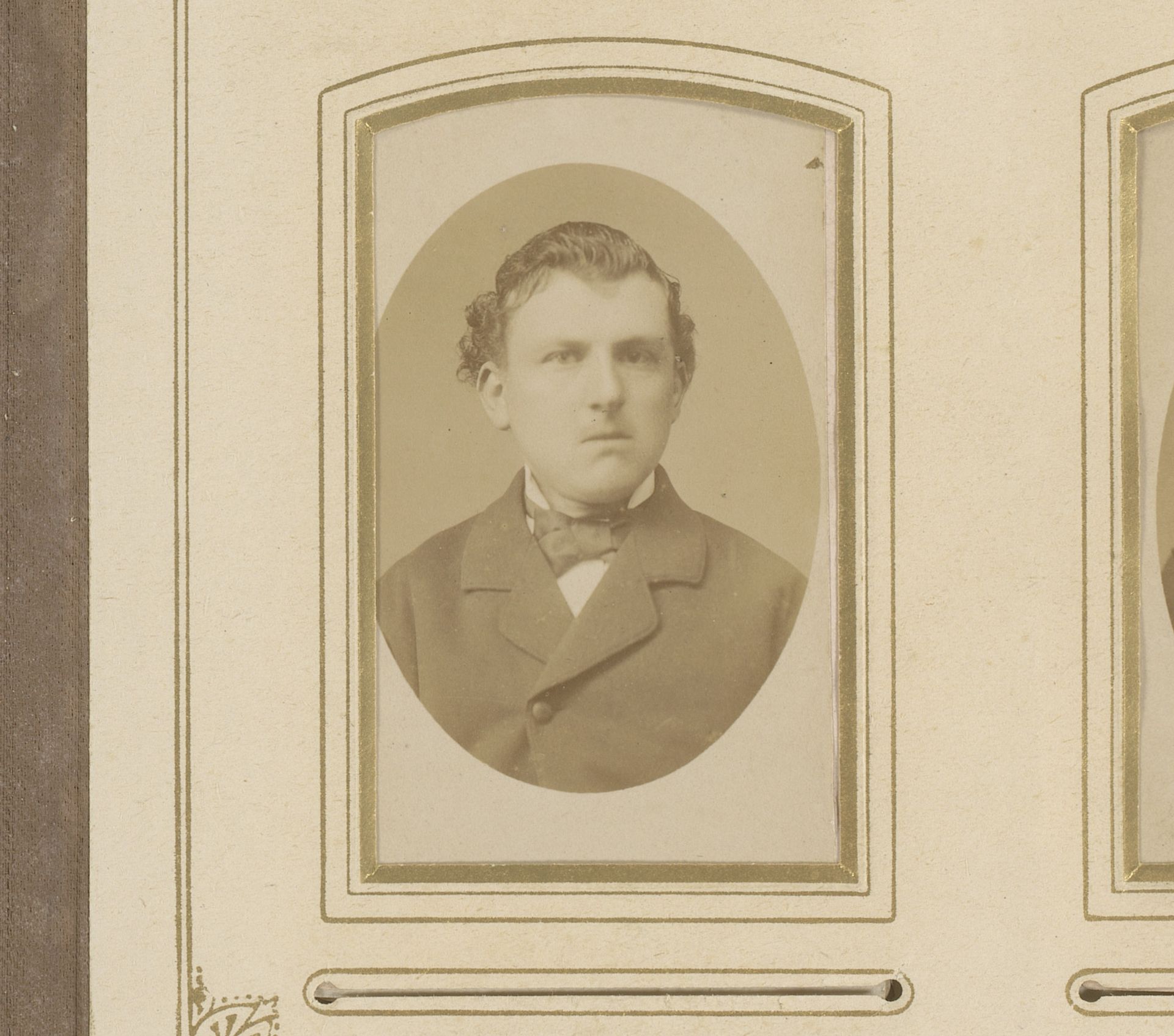 Portret van een jonge man by Nicolaas Jelles van Ulsen