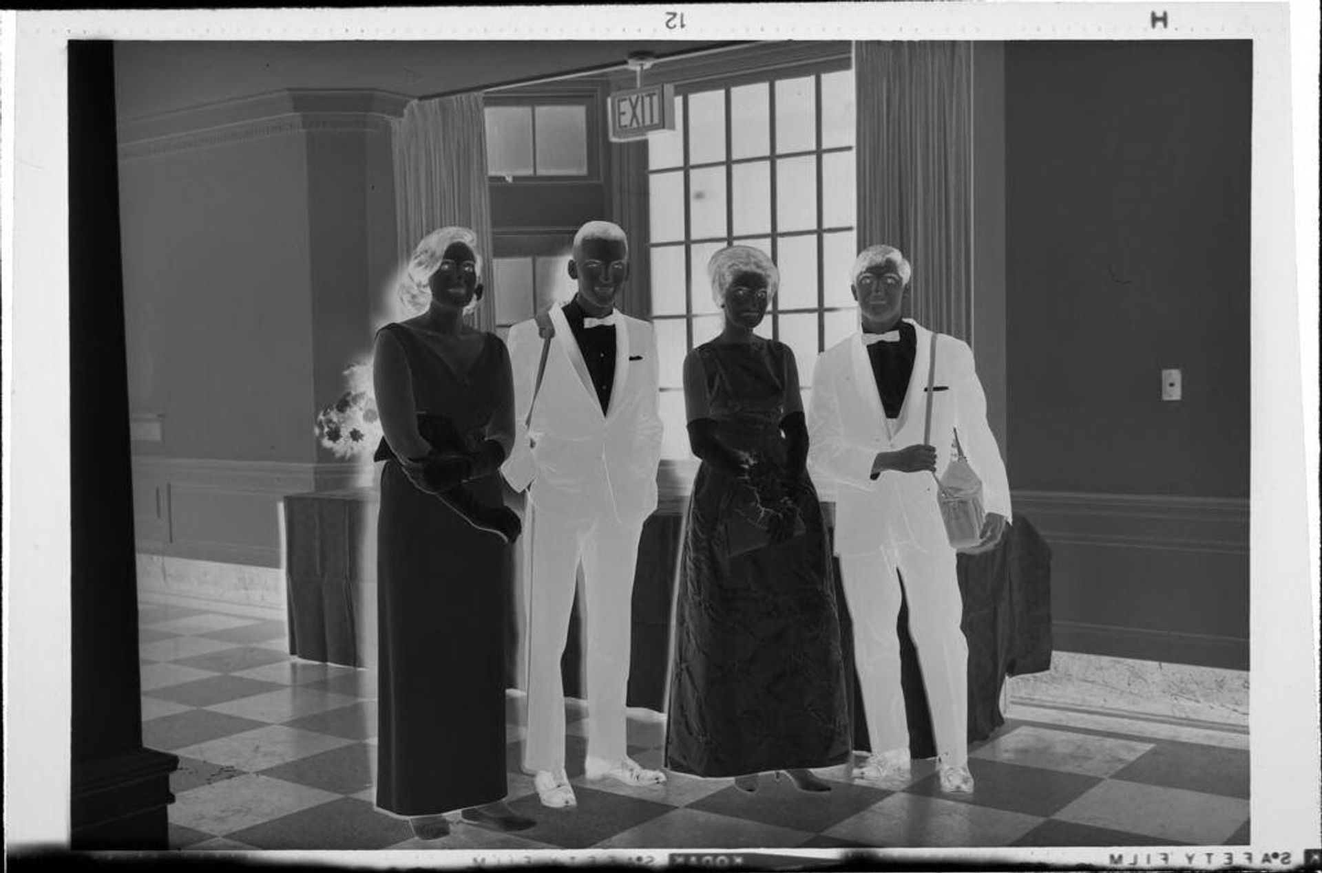 Untitled (four people at ball) by Robert Burian
