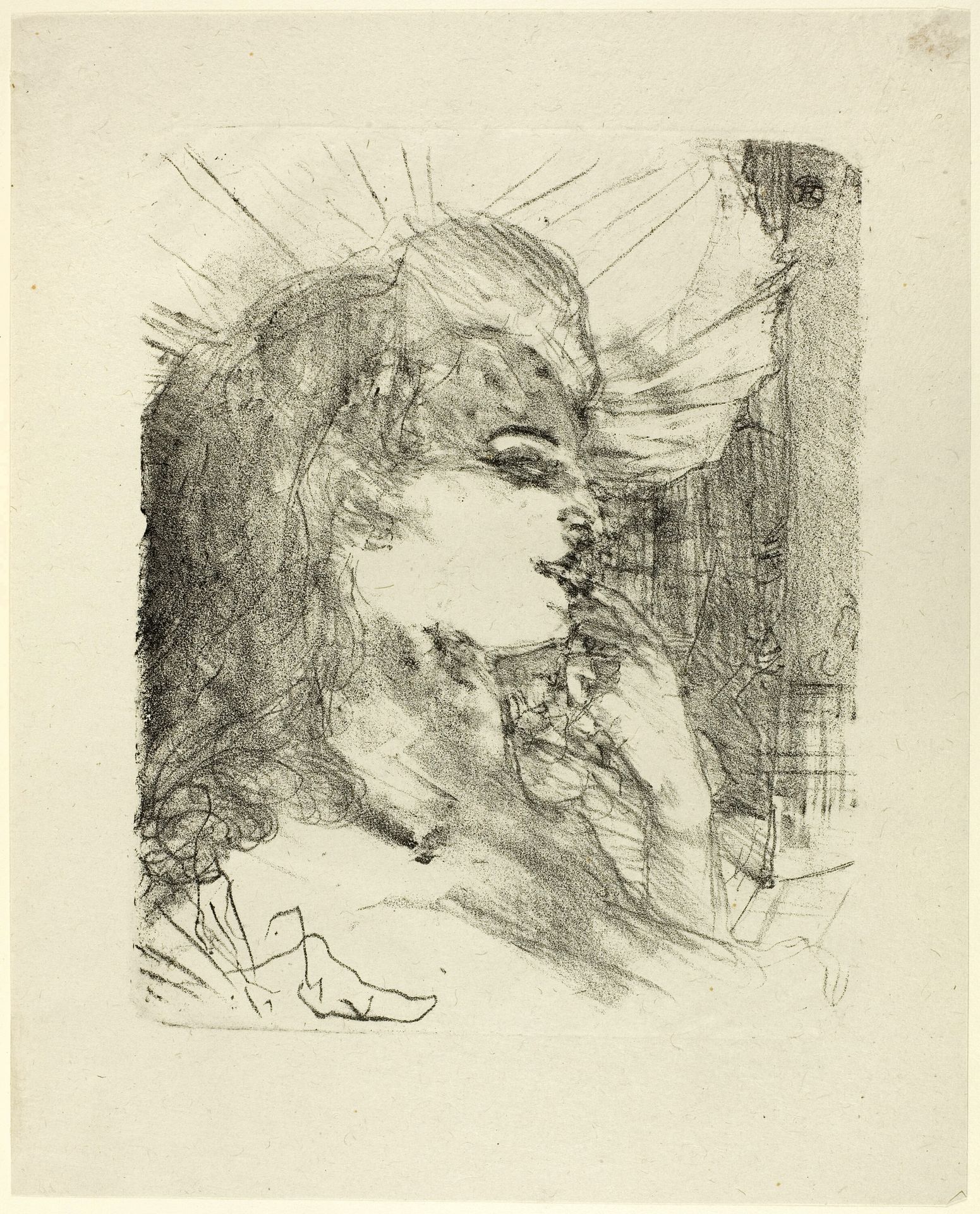 Anna Held, from Treize Lithographies by Henri de Toulouse-Lautrec