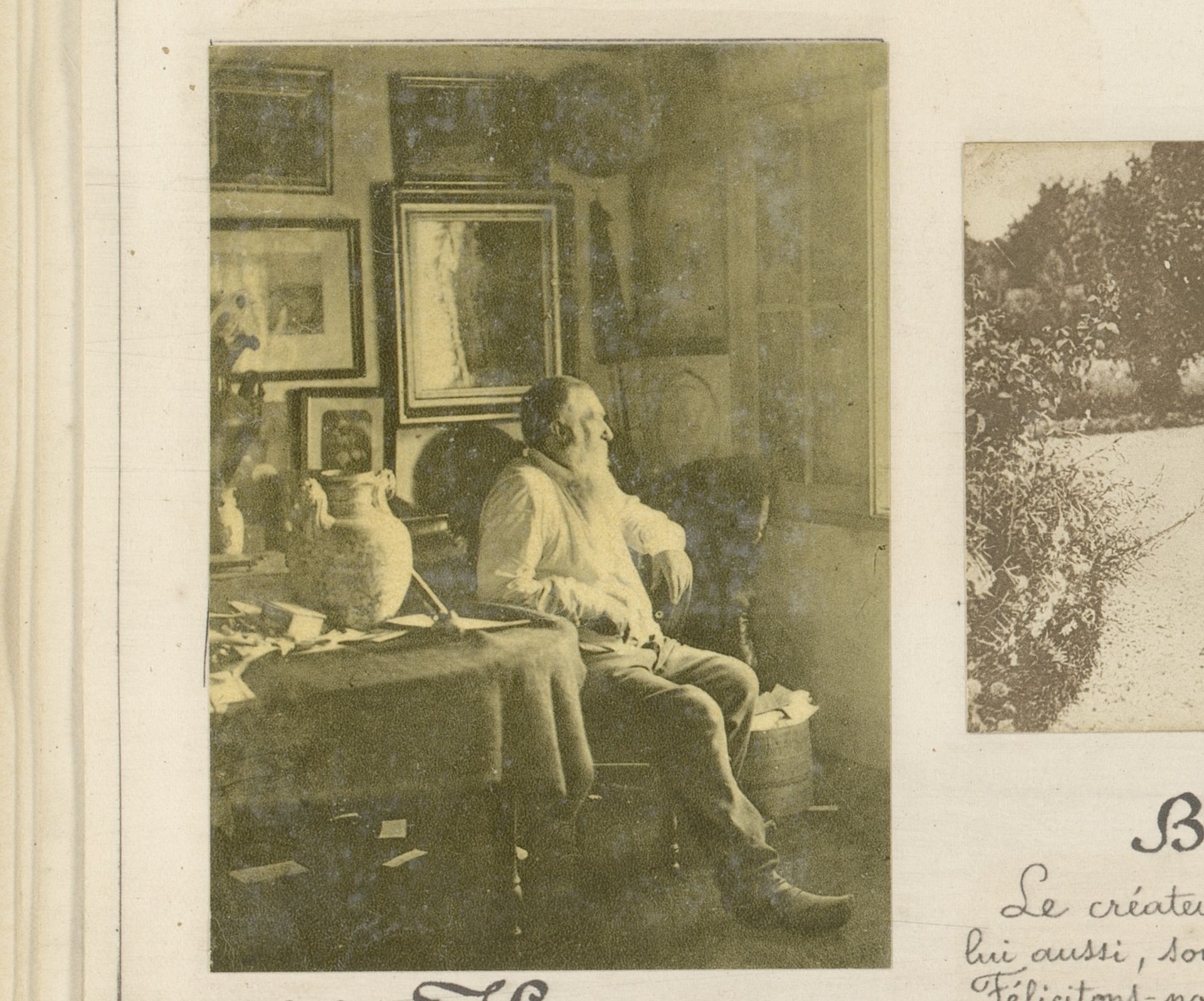 Portret van Jean-Baptiste Alphonse Karr by Anonymous