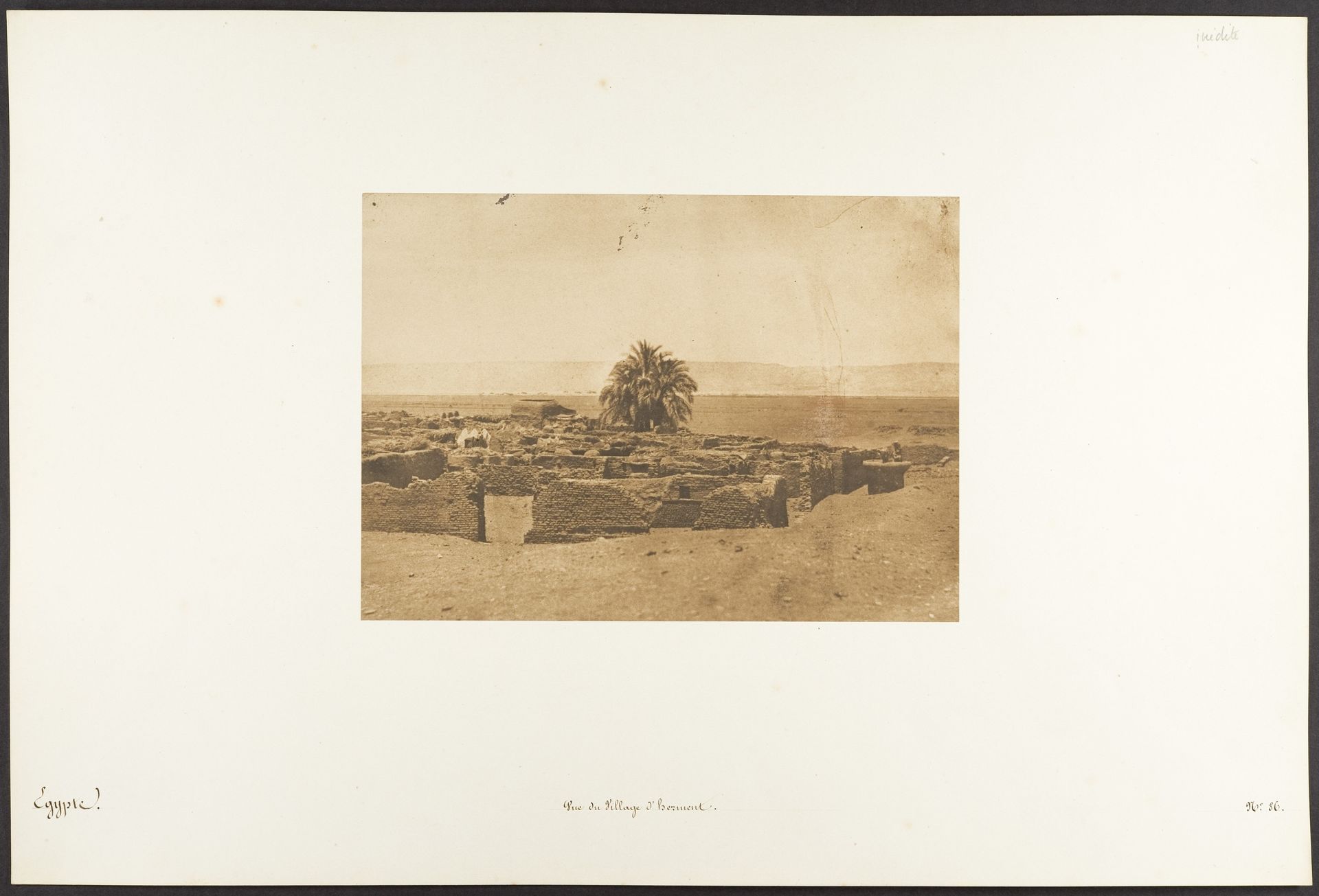 Vue du Village d'Herment by Maxime Du Camp