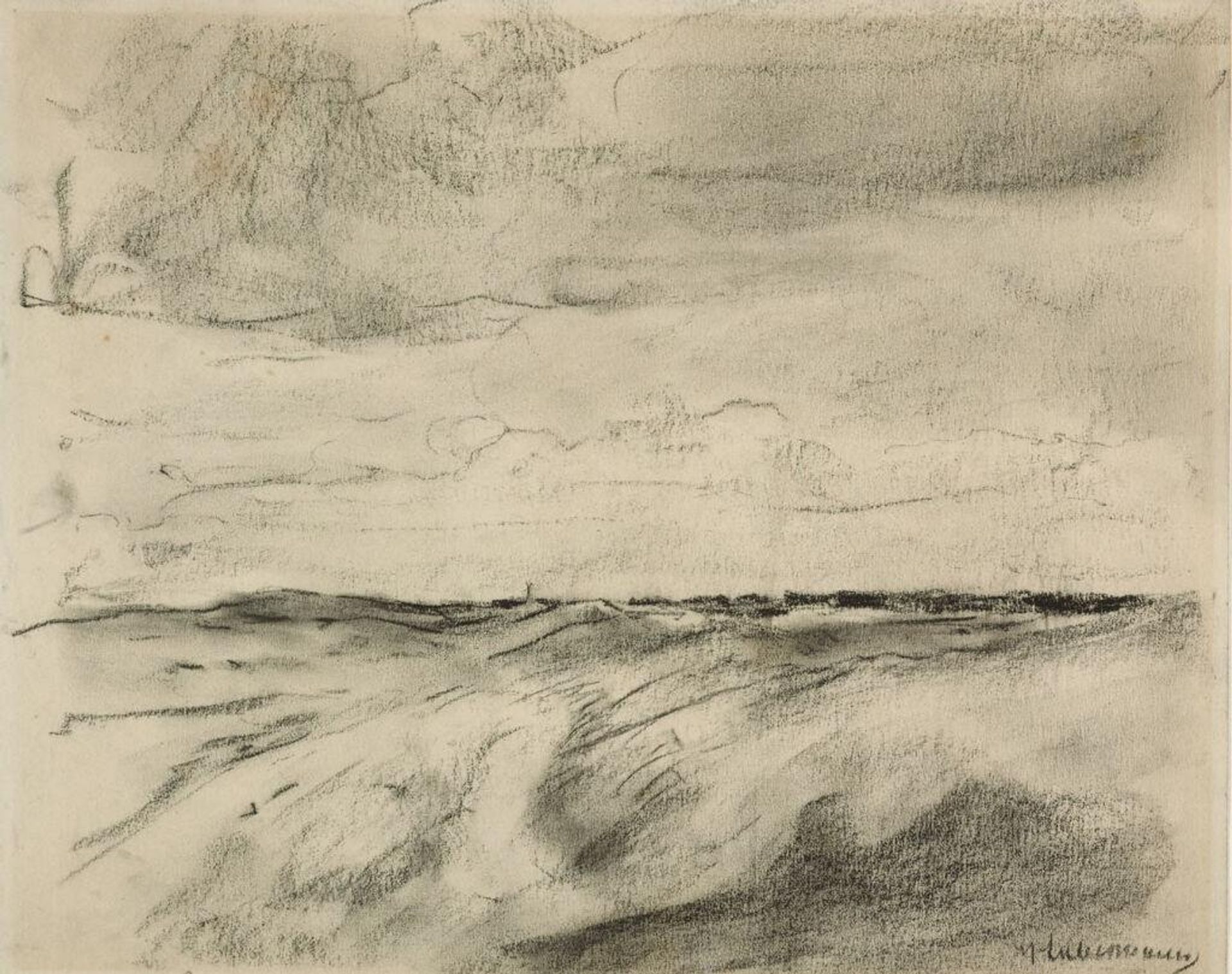 Landscape in Holland by Max Liebermann