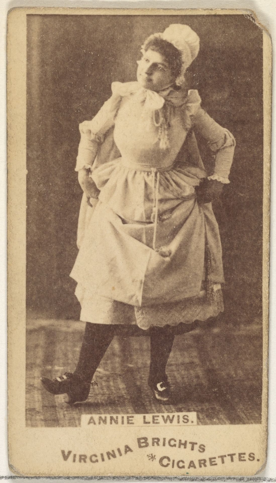 Annie Lewis, from the Actors and Actresses series (N45, Type 1) for Virginia Brights Cigarettes by Allen & Ginter