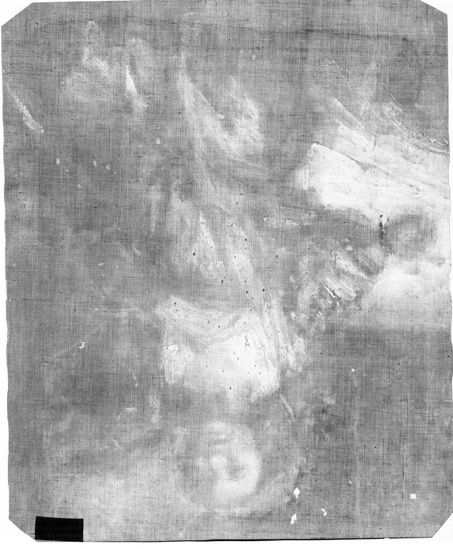 X-radiograph(s) of "Joseph and Potiphar's Wife" by Artist of original: Rembrandt Harmensz. van Rijn