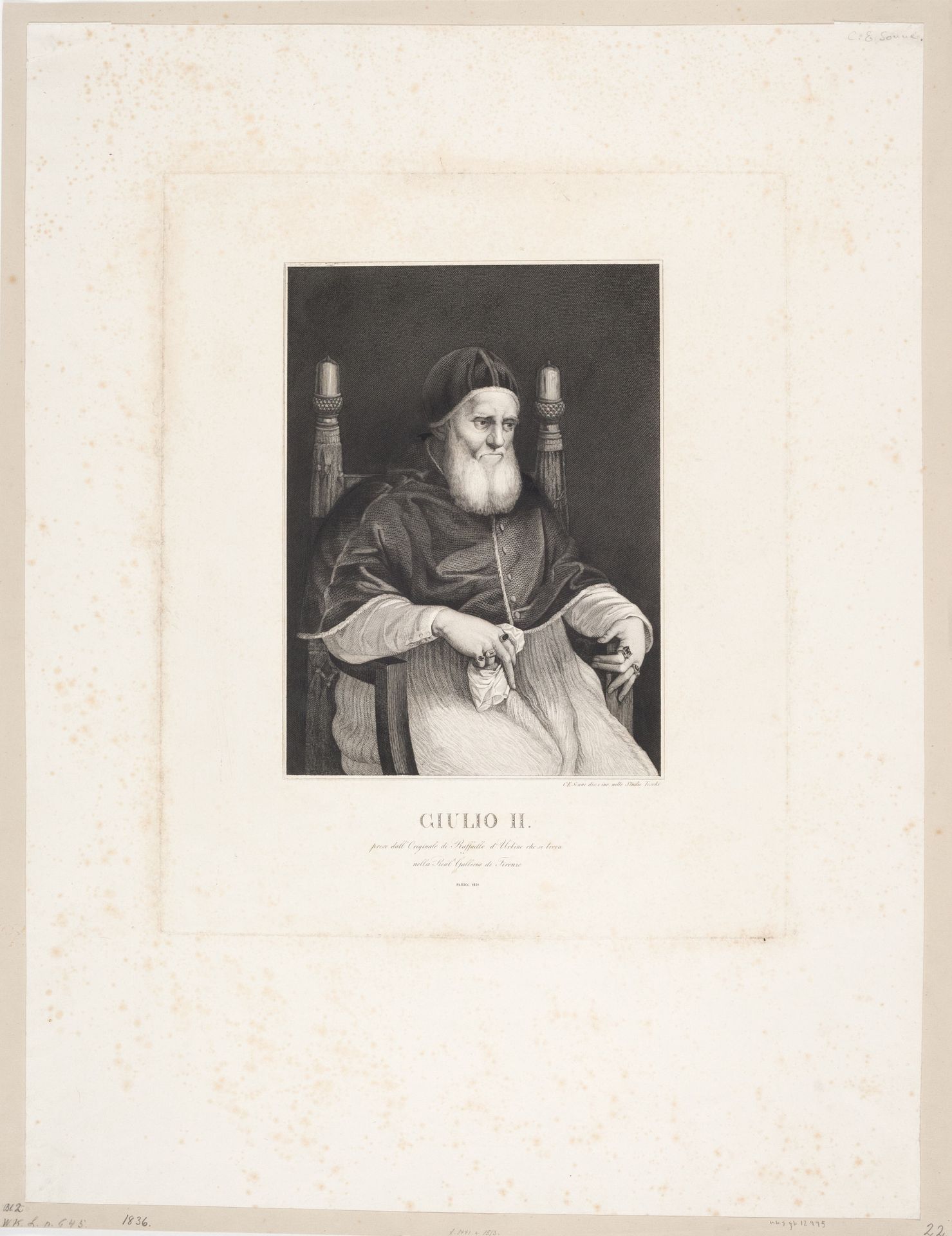 Pave Julius II by Edvard Sonne