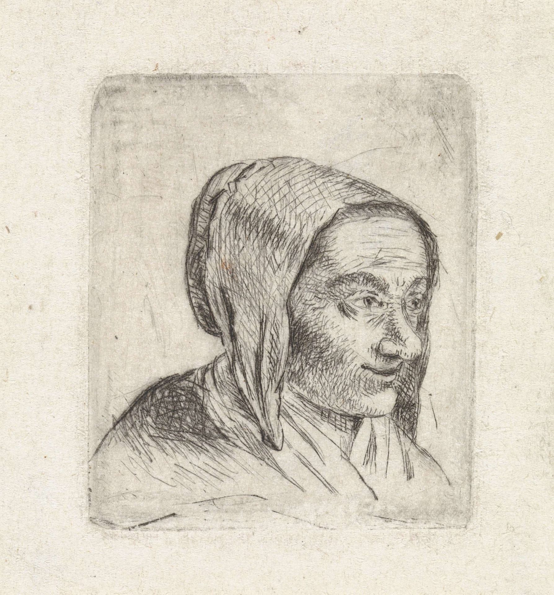 Buste van vrouw by Johannes Janson