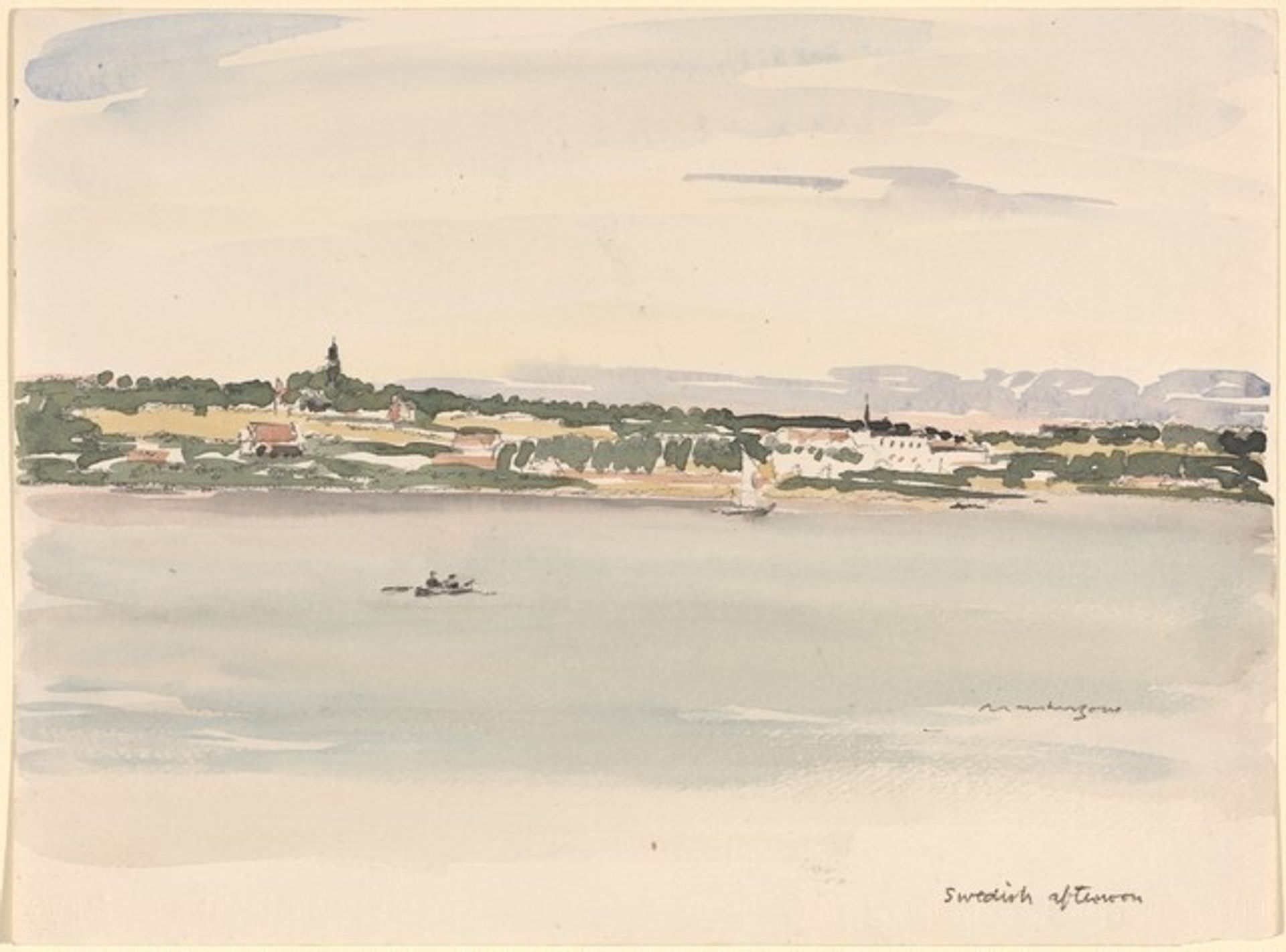 Swedish Afternoon by Muirhead Bone
