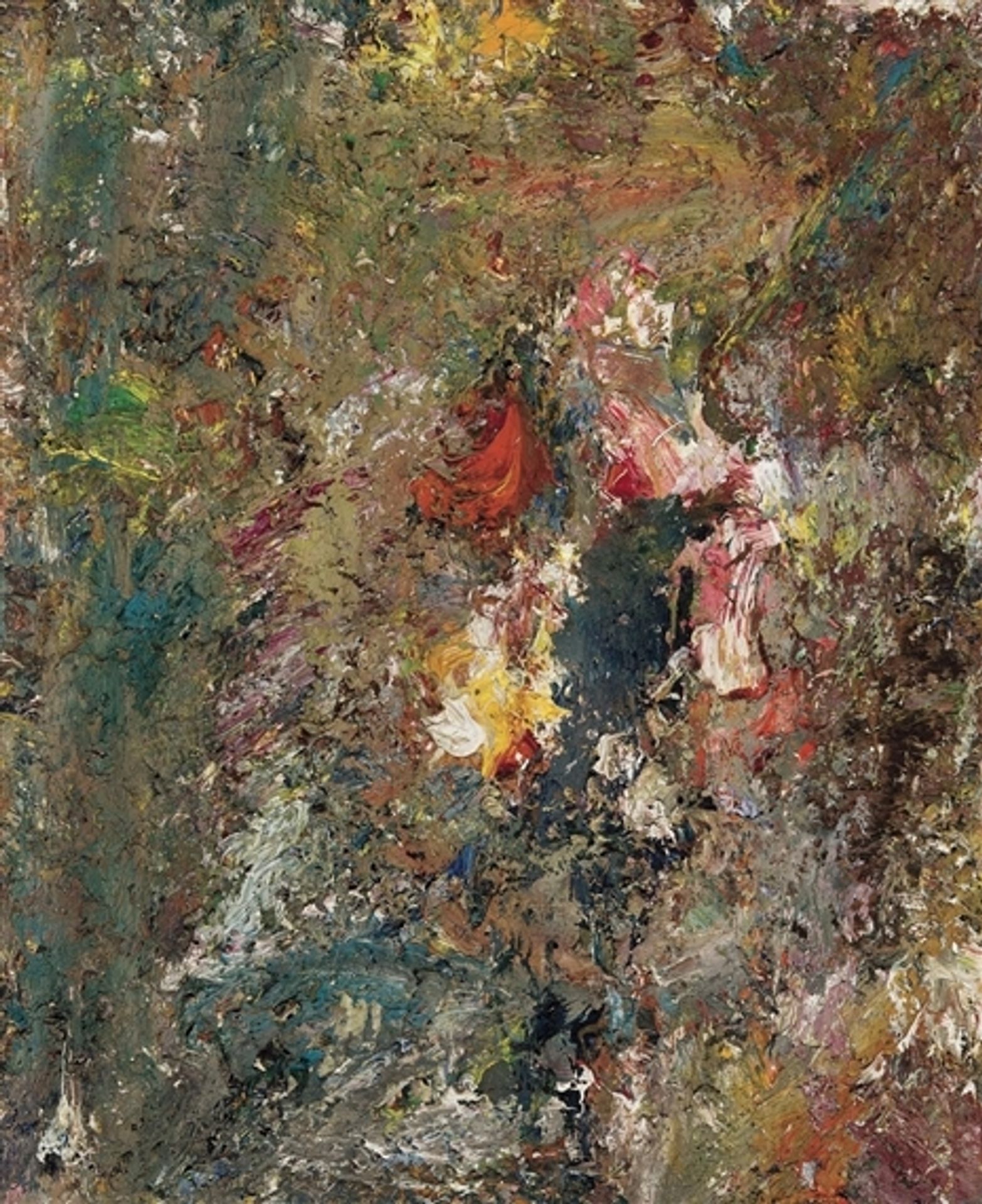 Fleurs by Eugene Leroy