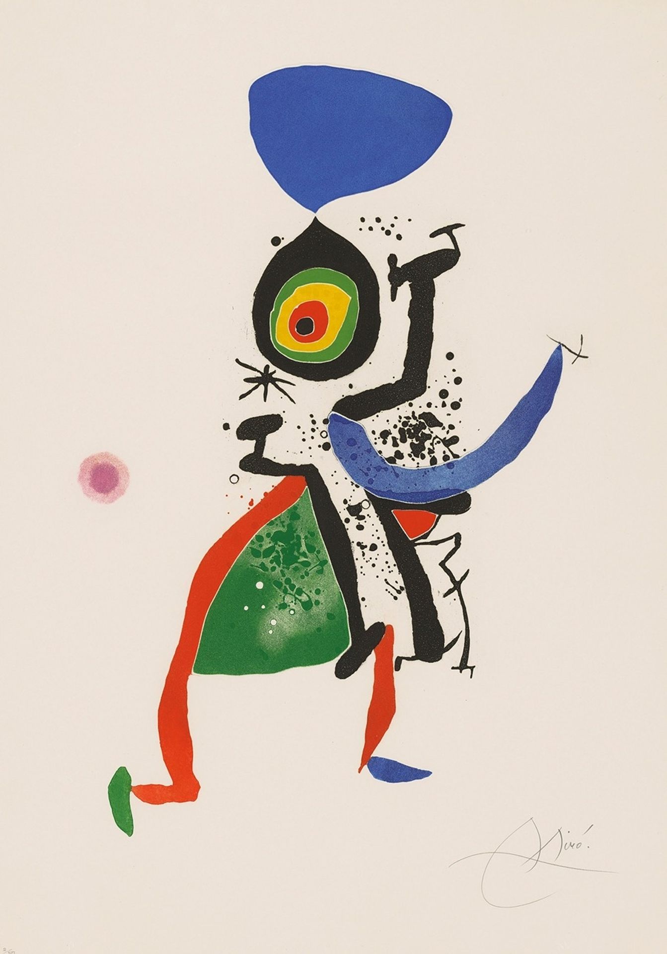 Joan Miró. Gravats 5 Poemes. Joan Salvat-Papasseit #1 by Joan Miró