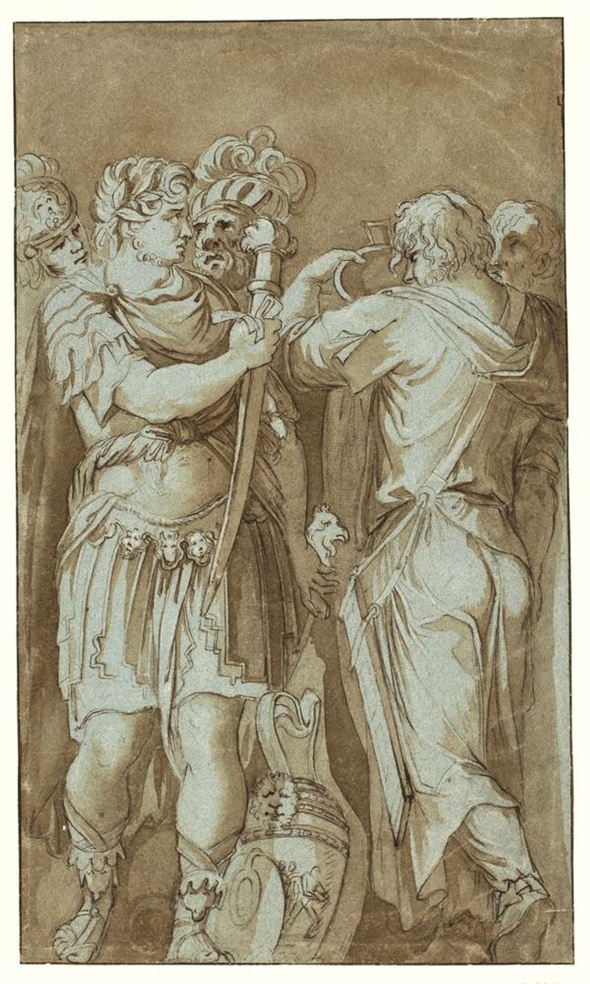 Scene from Roman history by Anonymous