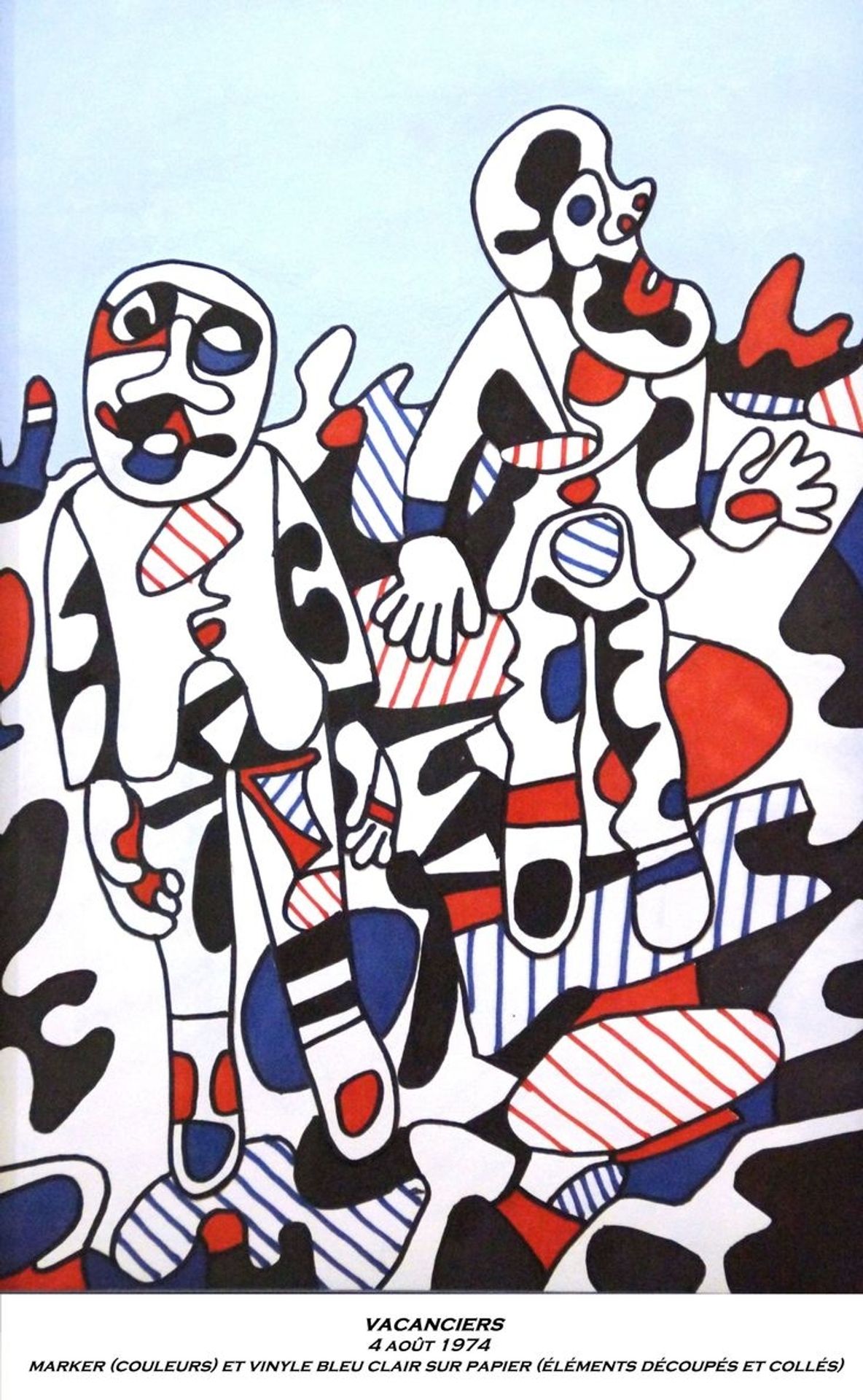 Vacanciers by Jean Dubuffet