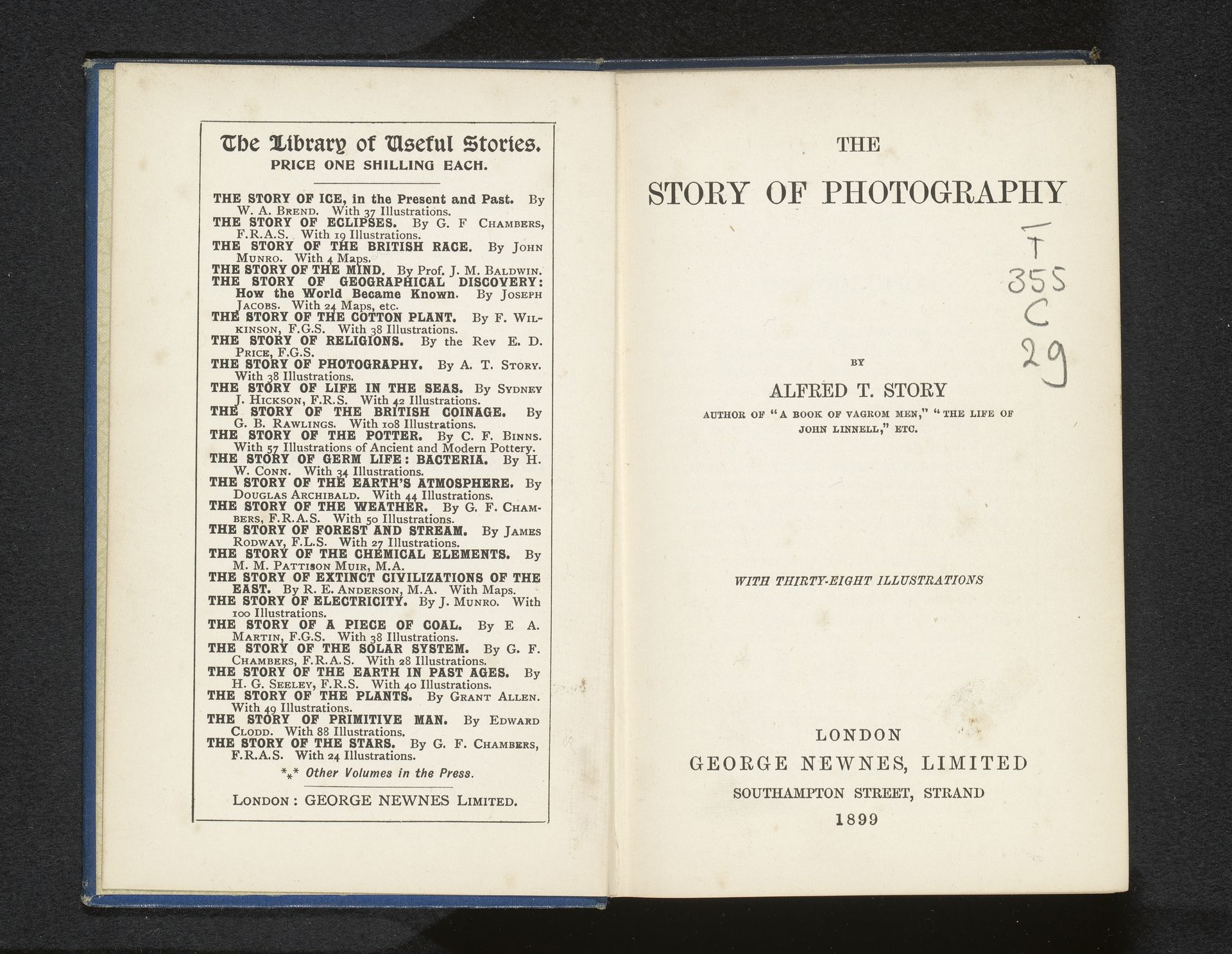 The story of photography by Alfred T. Story