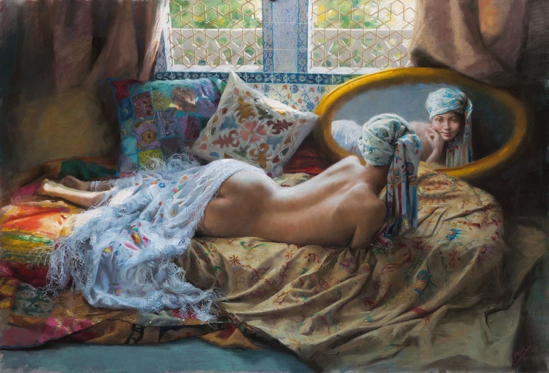The Mirror by Vicente Romero