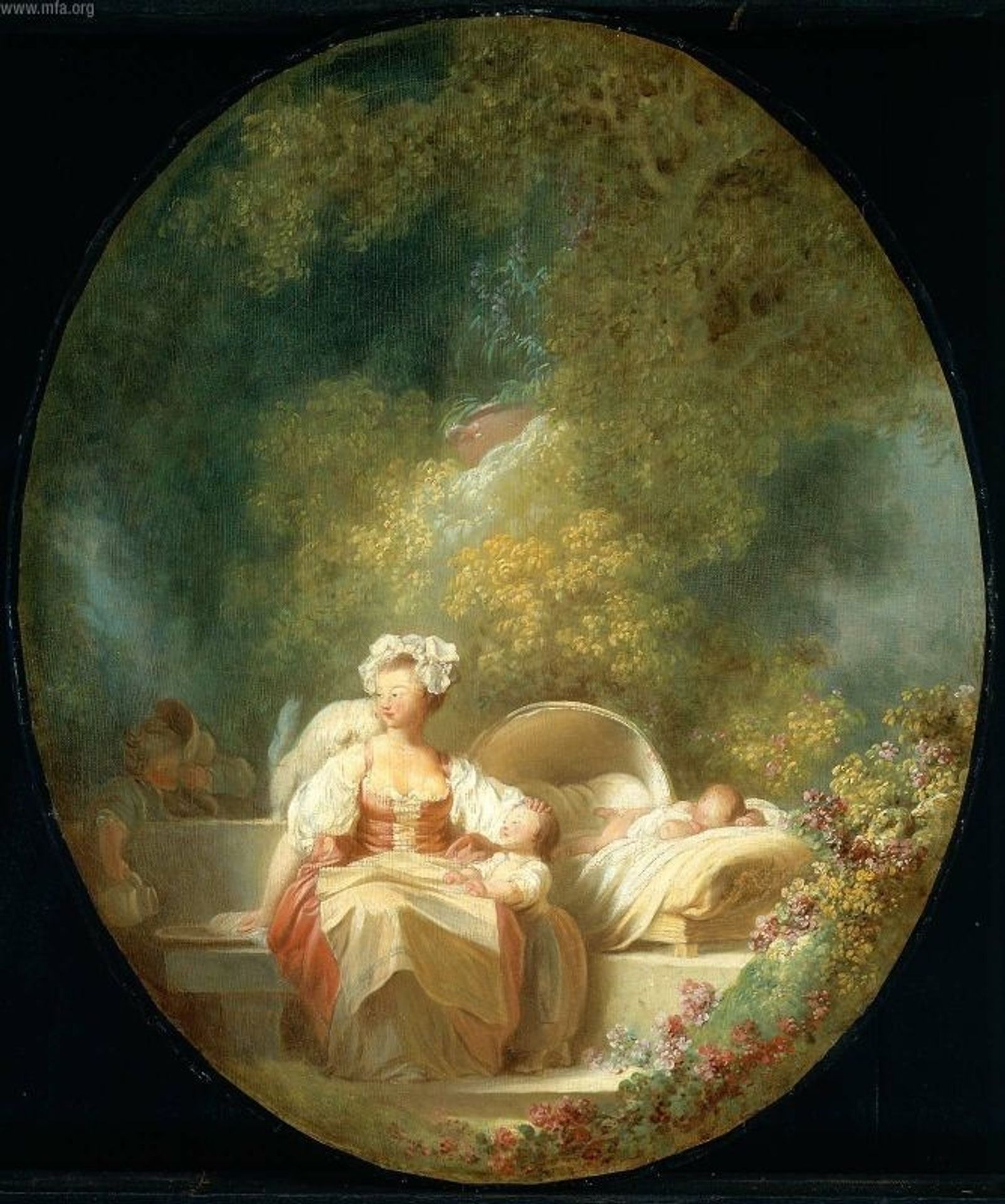 The Good Mother by Jean-Honoré Fragonard