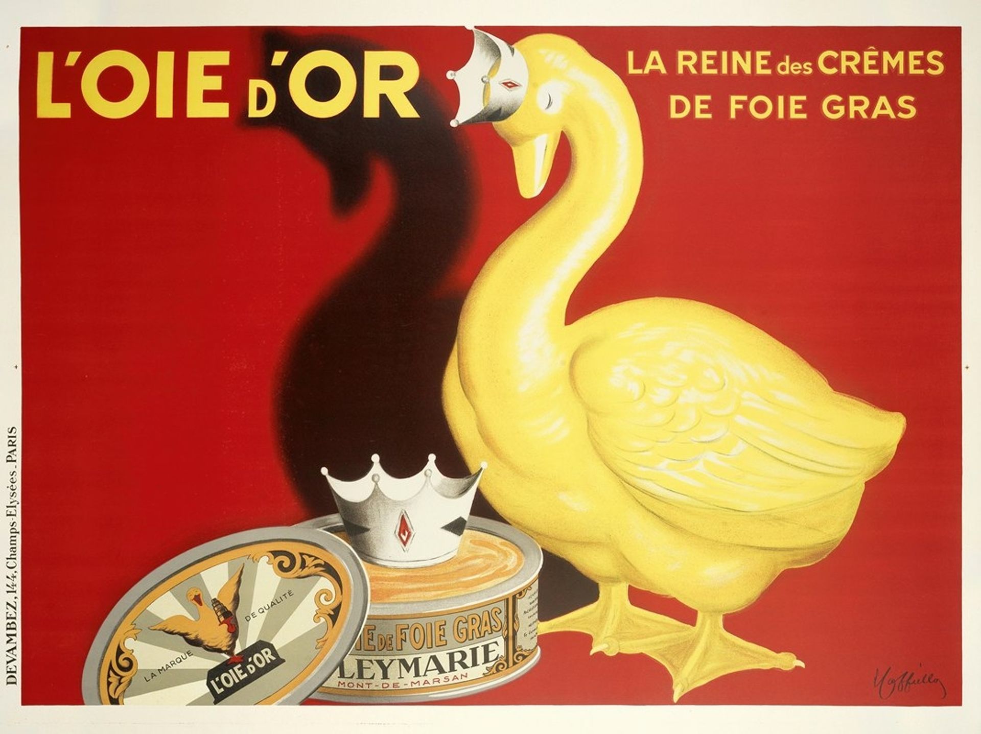 L’Oie d’Or by Leonetto Cappiello