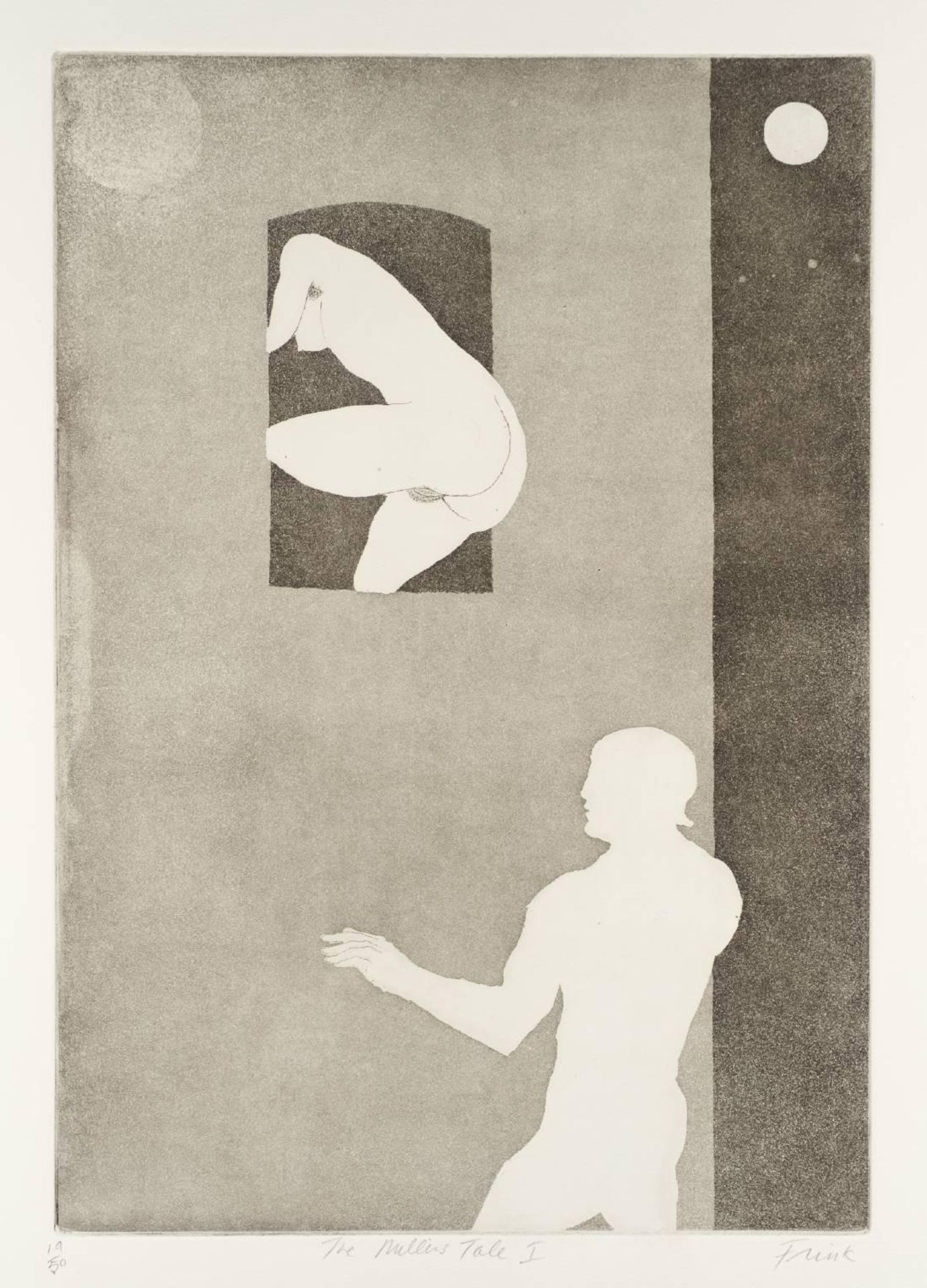 The Miller’s Tale I by  Dame Elisabeth Frink