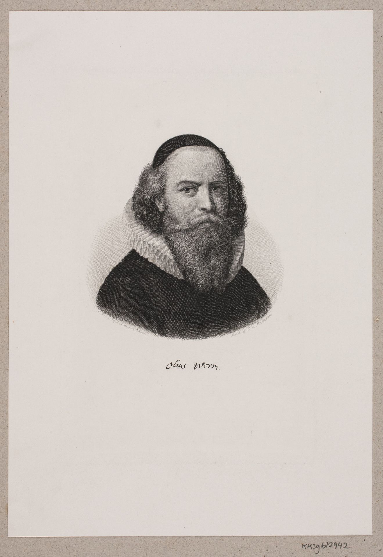Ole Worm by Julius Magnus-Petersen
