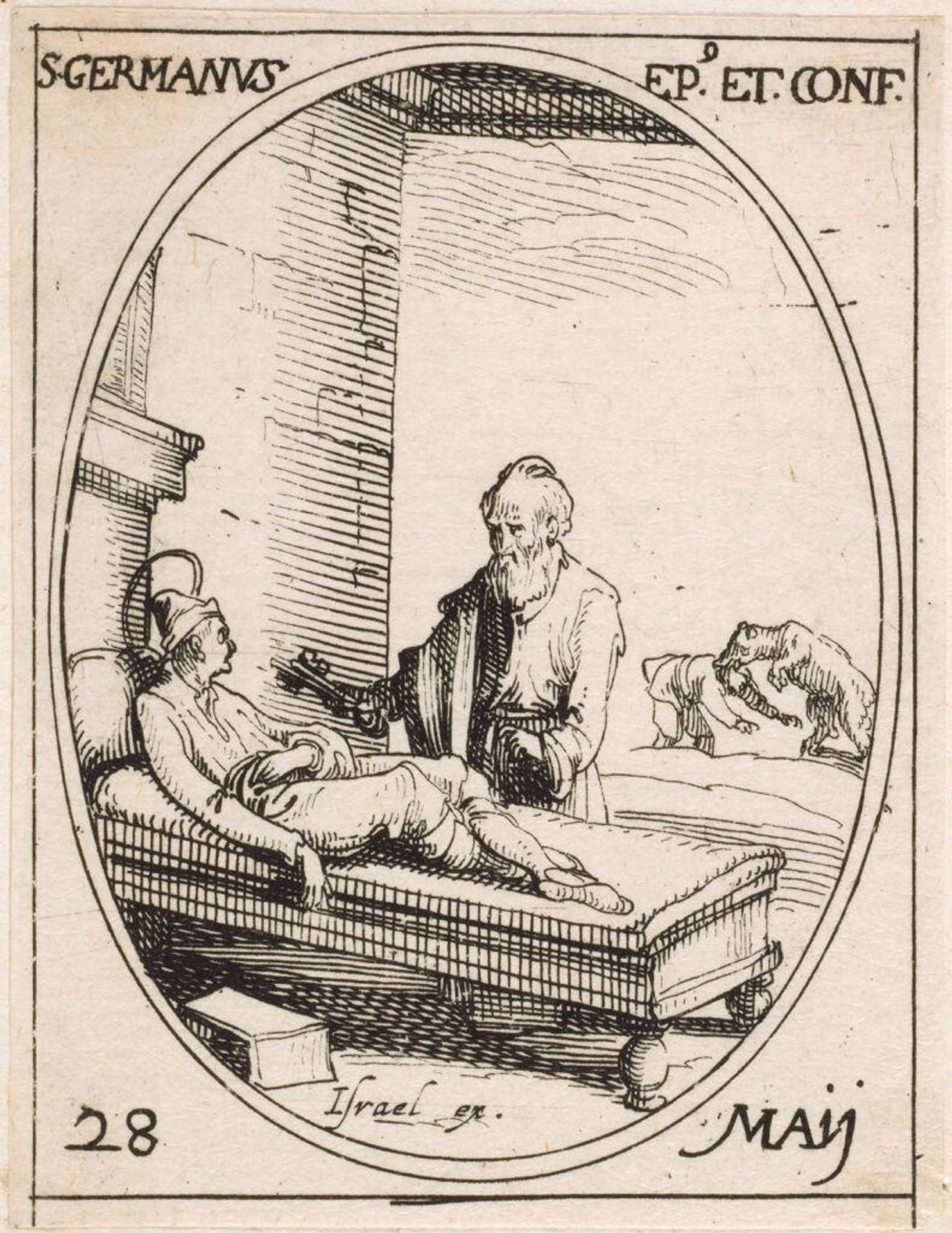 Saint Germain by Jacques Callot