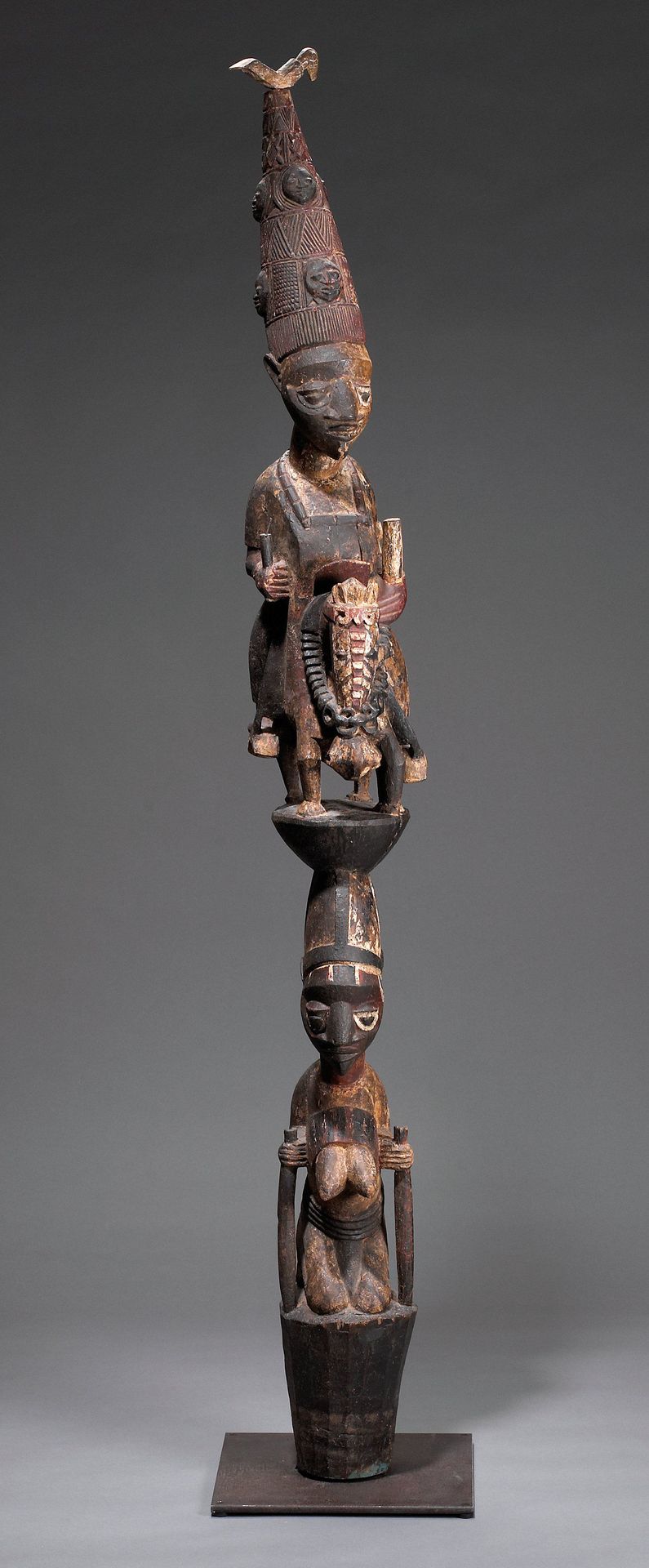 Ancestral Post by attributed to Adeshina