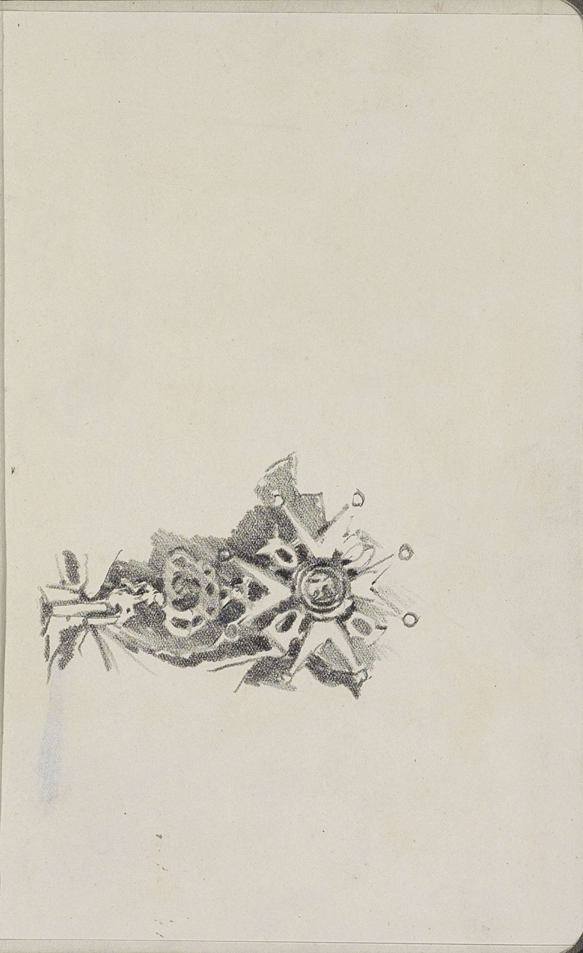 Koninklijke onderscheiding, mogelijk de Orde van Oranje-Nassau by Willem Witsen