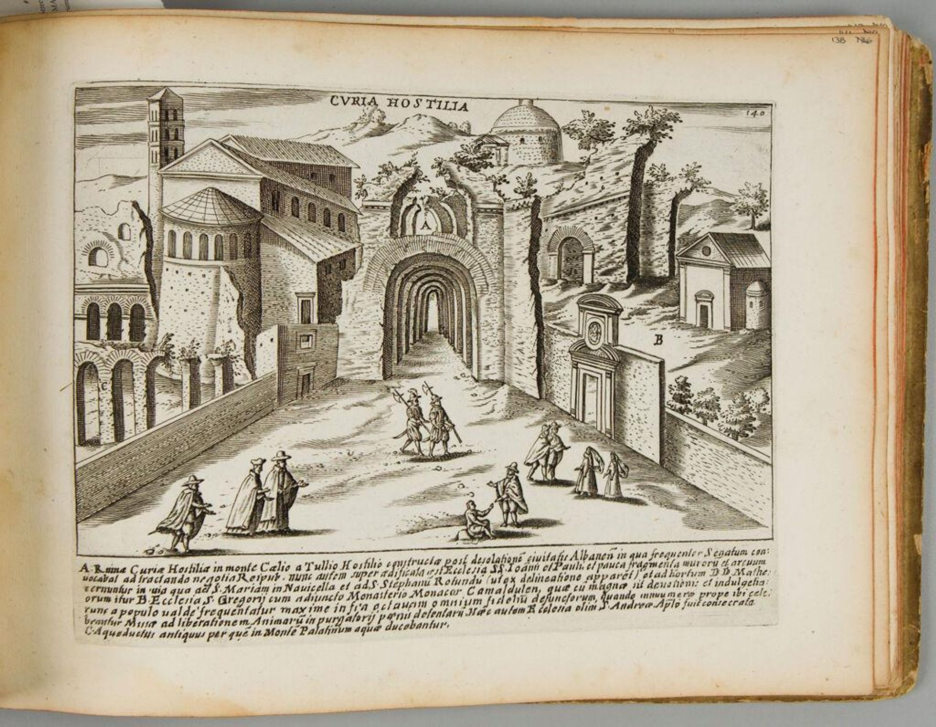 Senate House of Hostilius by Giacomo Lauro