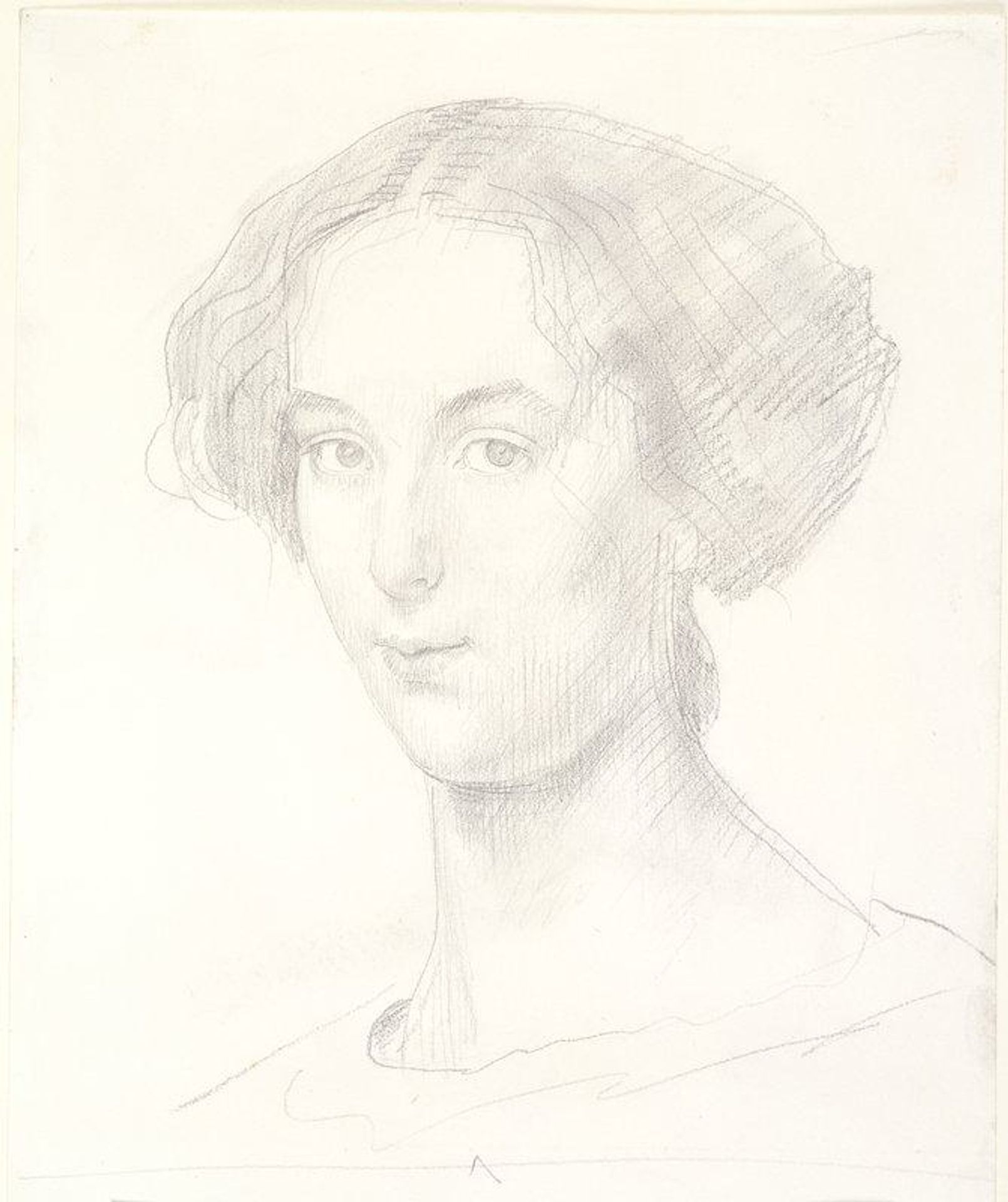 Head of a Girl by Henry Lamb
