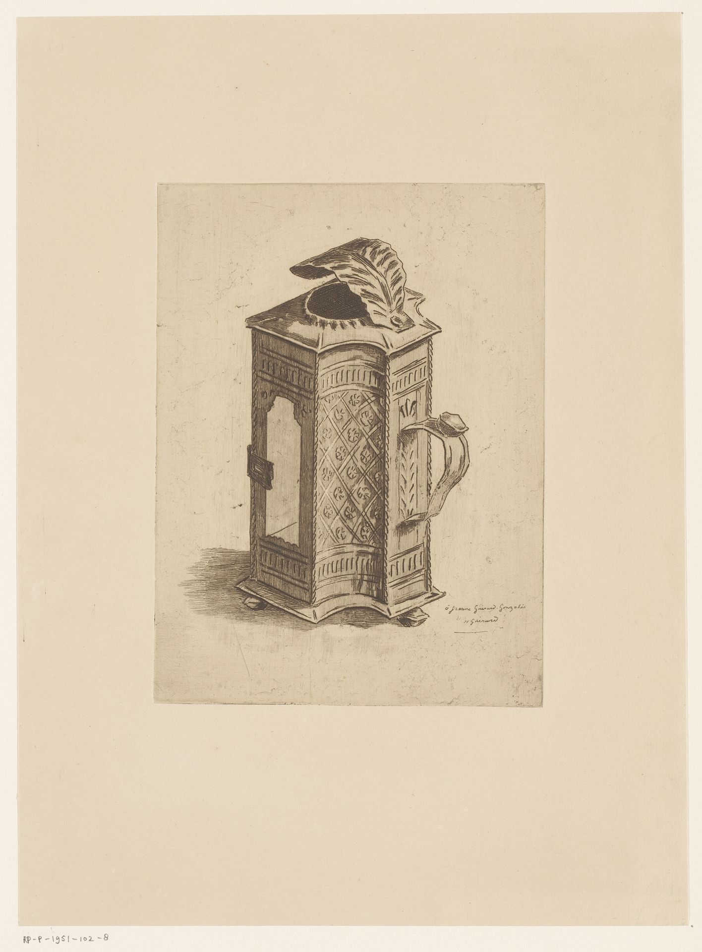 Lantaarn by Henri-Charles Guérard