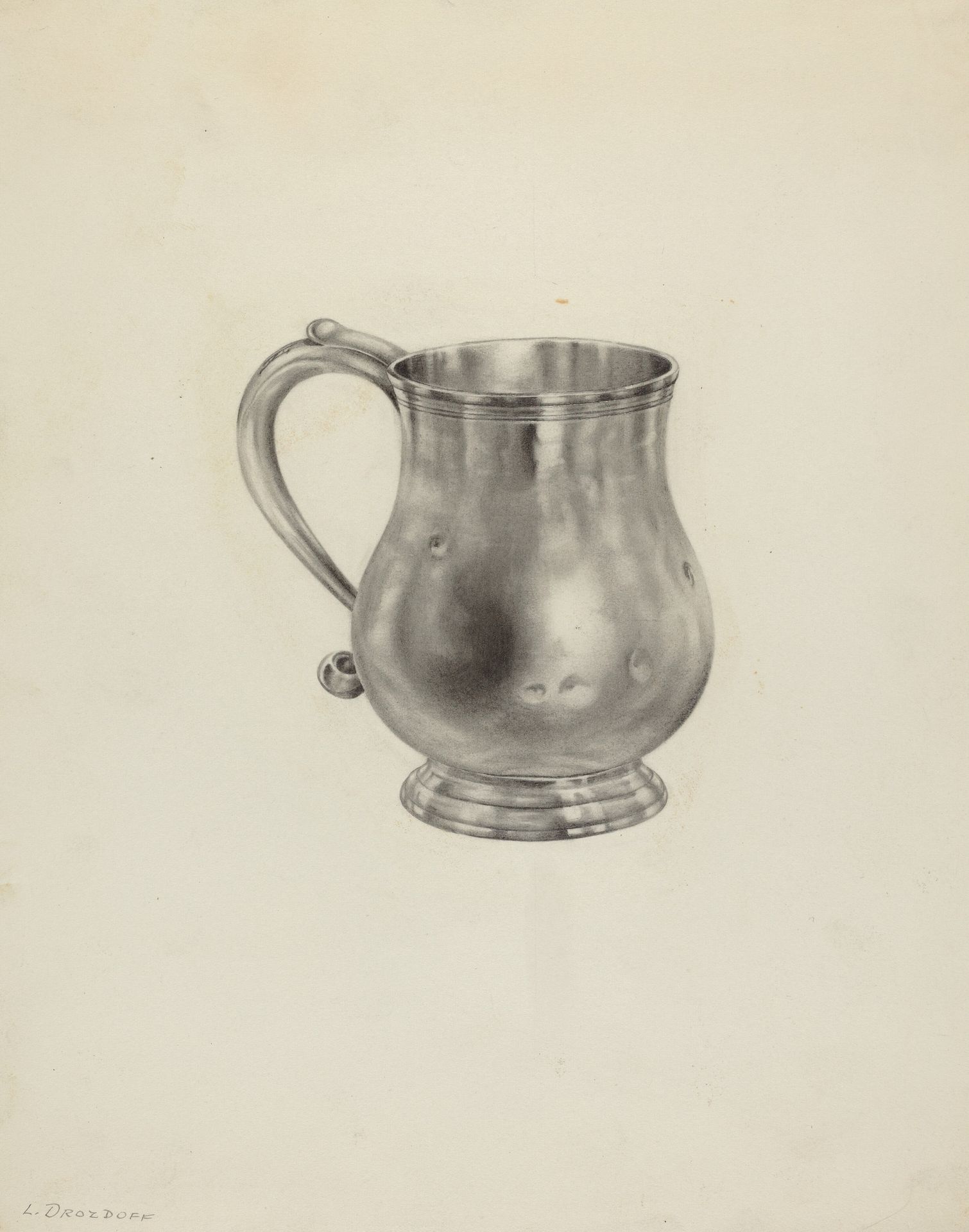 Silver Mug by Leo Drozdoff