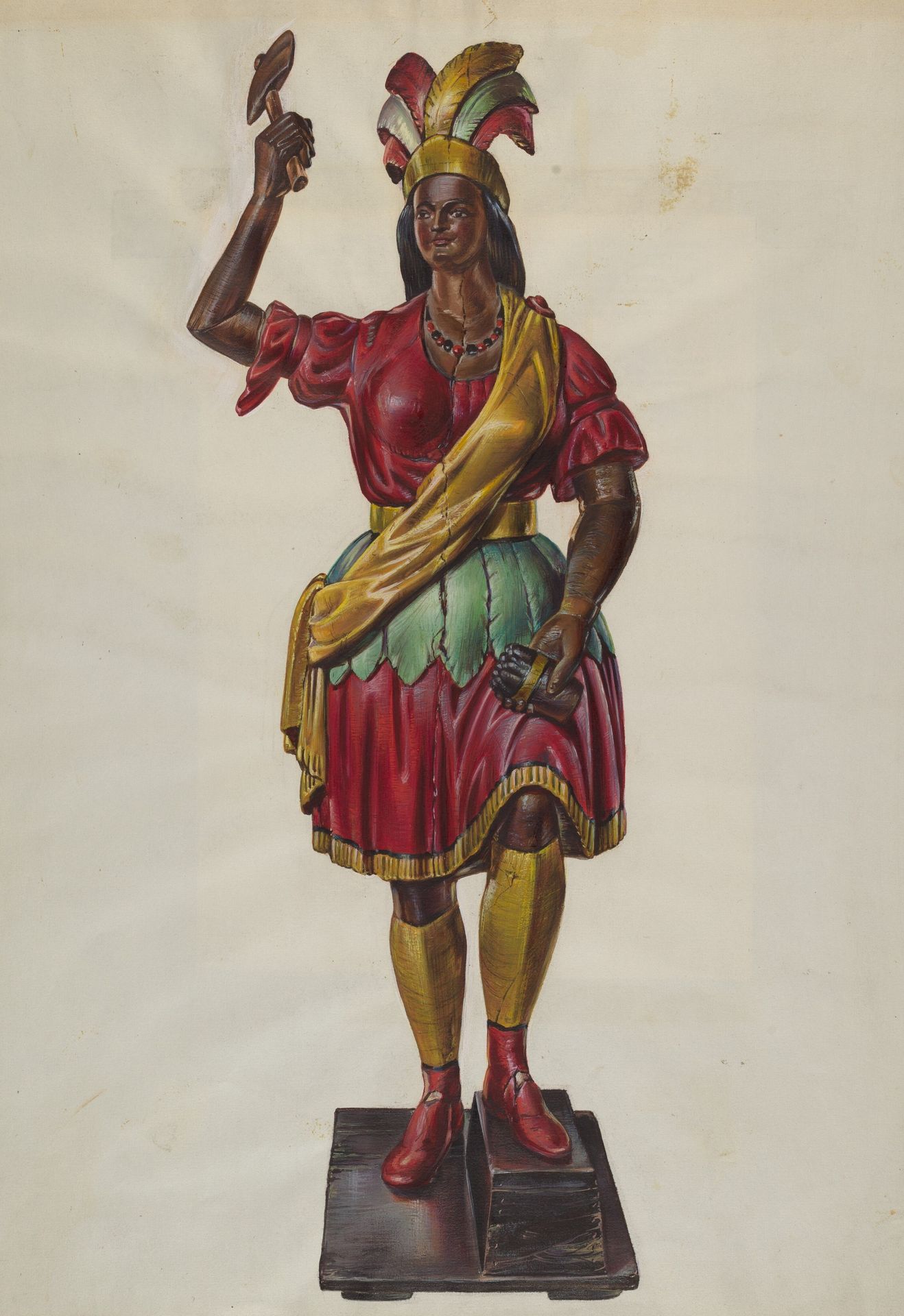 Cigar Store Indian by Anonymous