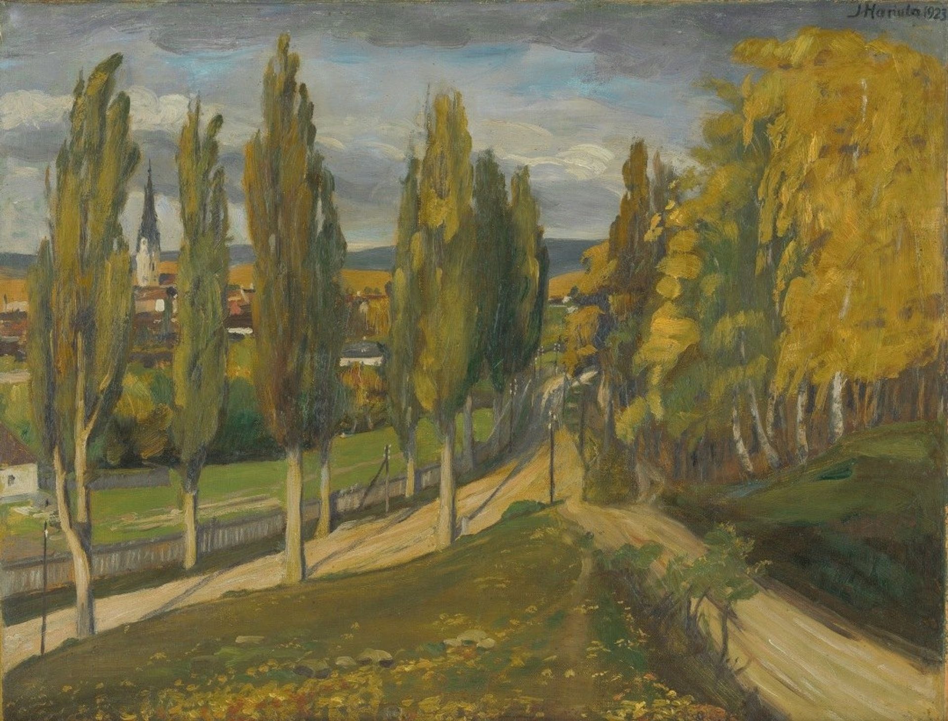 The Outskirts Of Spišská Nová Ves by Jozef Hanula