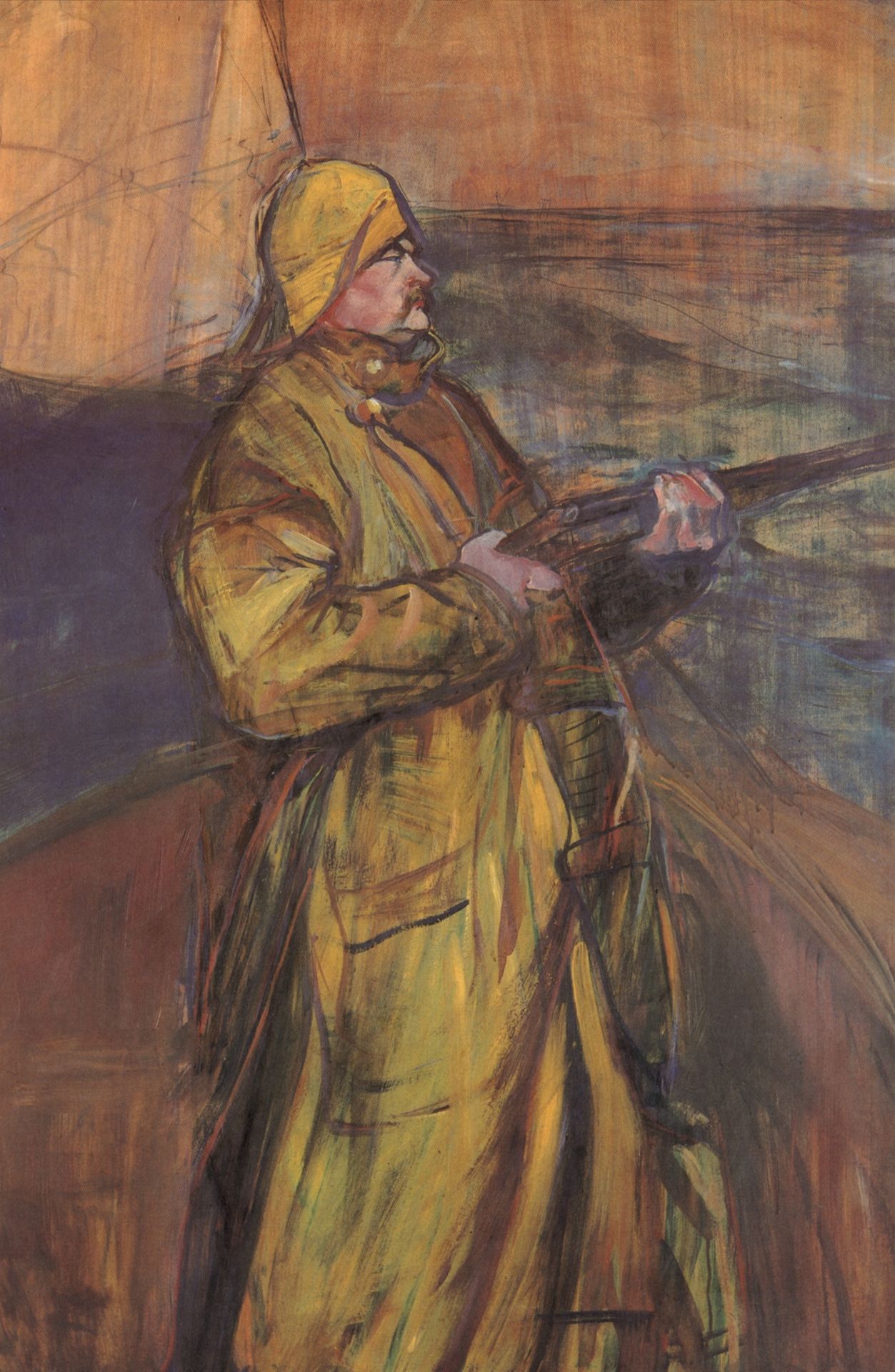 Maurice Joyant Somme bay by Henri de Toulouse-Lautrec