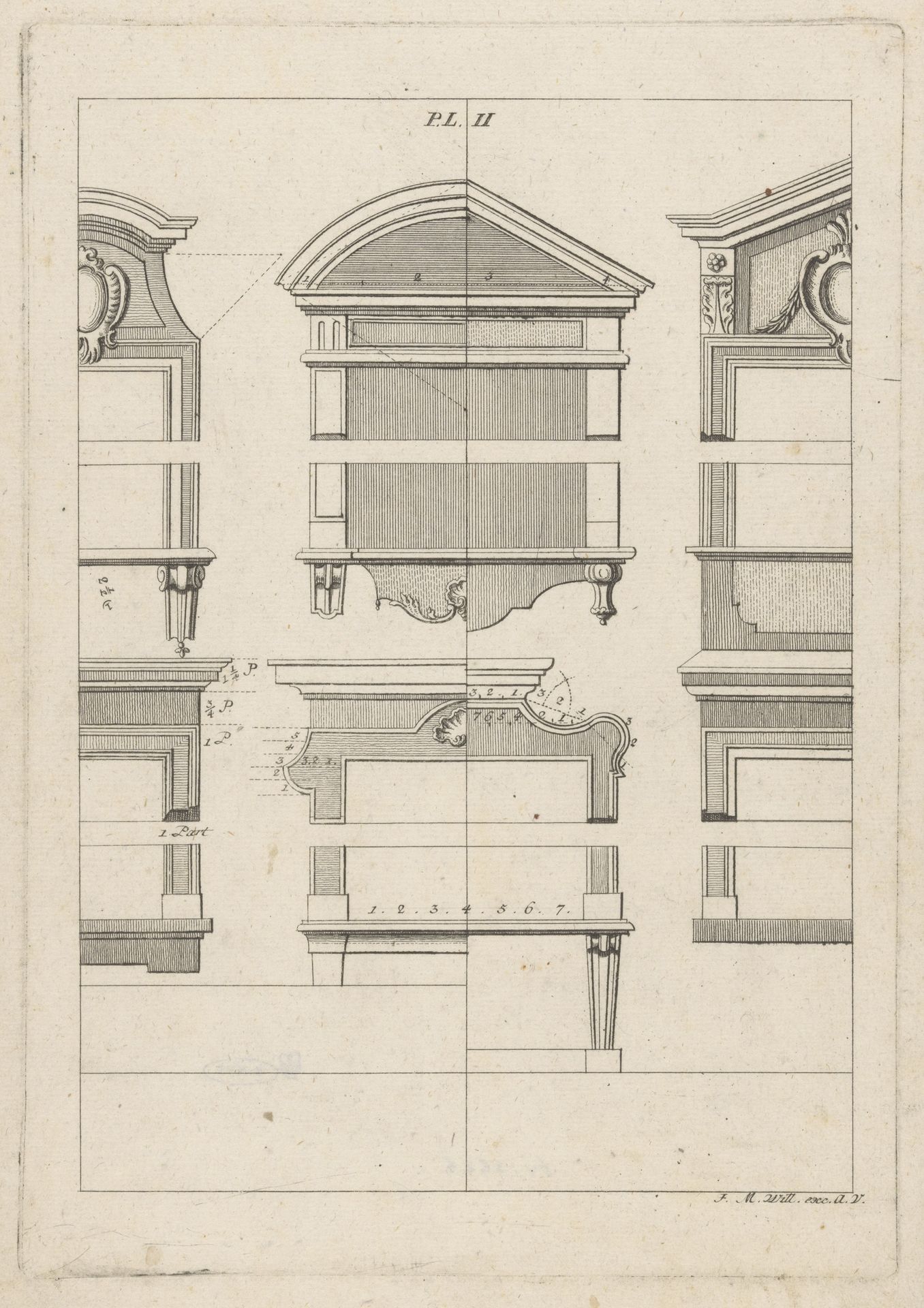 Omlijstingen met cartouches by Lukas Voch