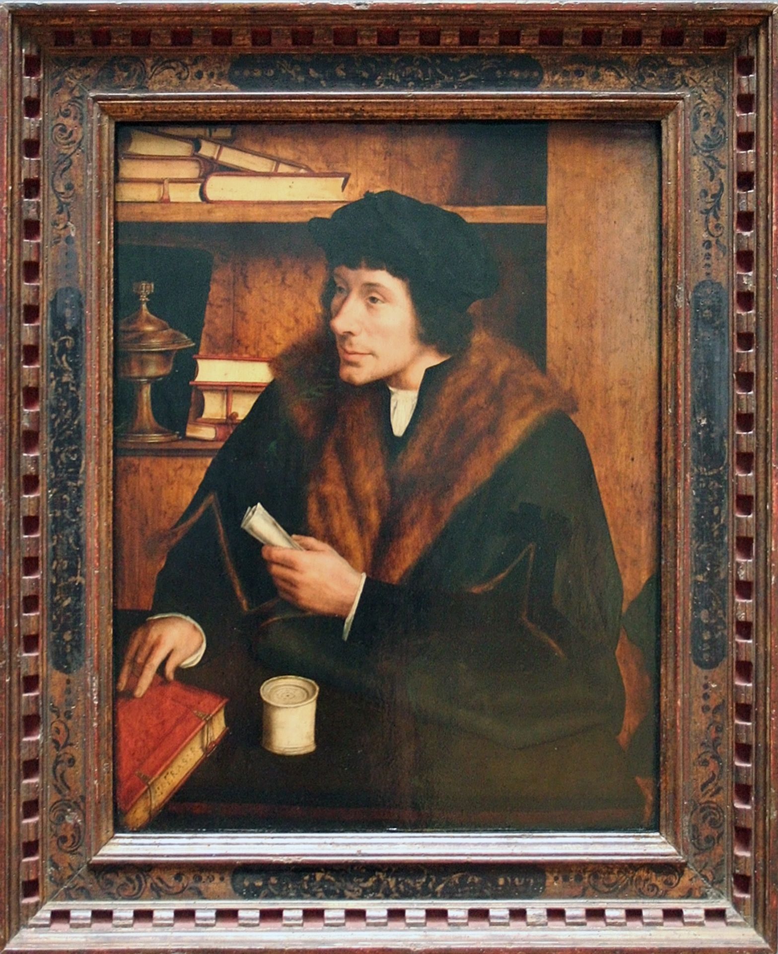Portrait of Peter Gilles by Quentin Matsys
