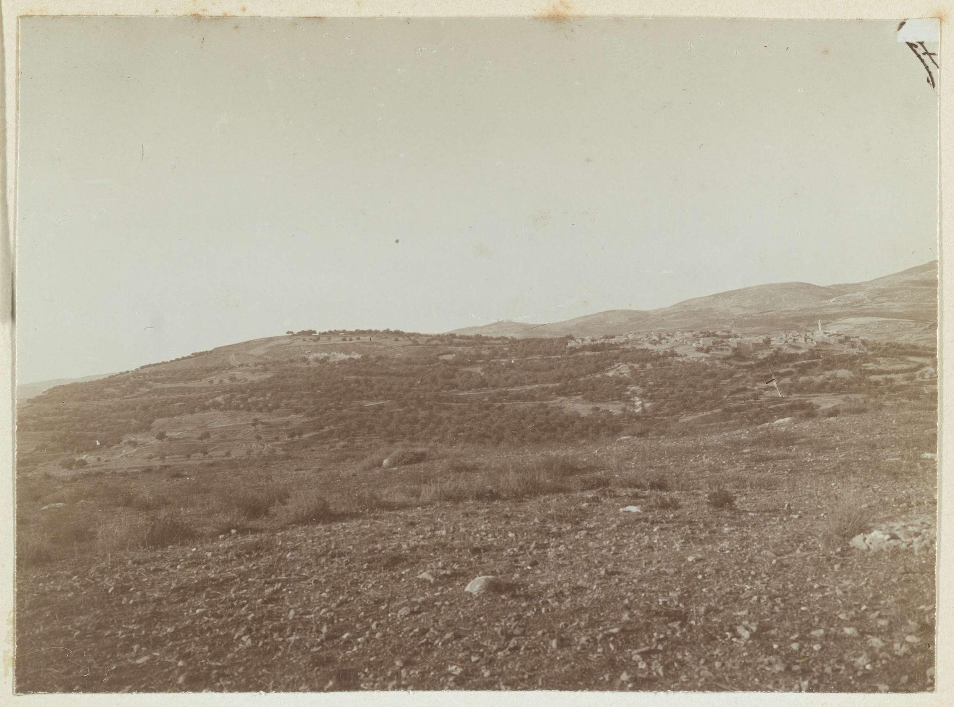Gezicht op Samaria by Johannes Lodewijk Heldring