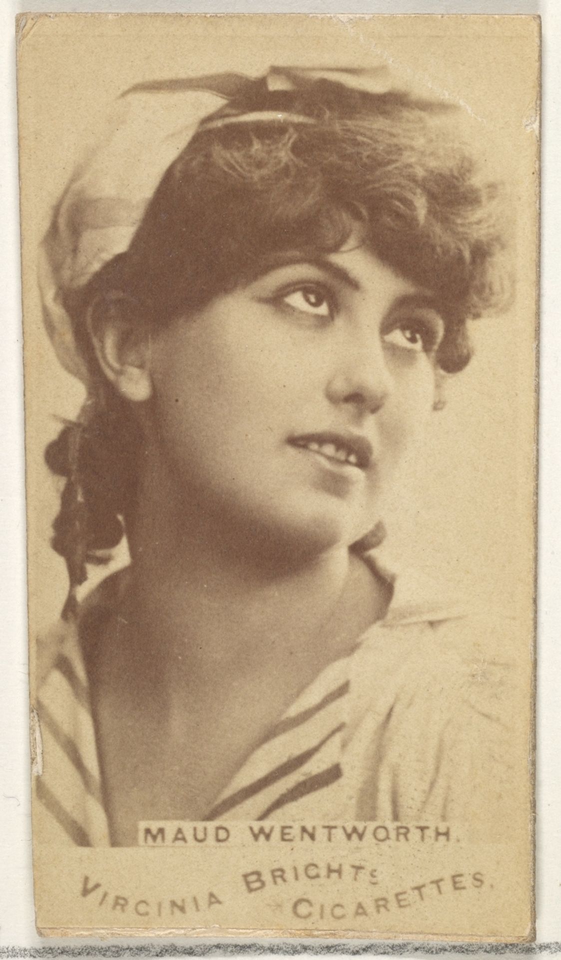 Maud Wentworth, from the Actors and Actresses series (N45, Type 1) for Virginia Brights Cigarettes by Allen & Ginter