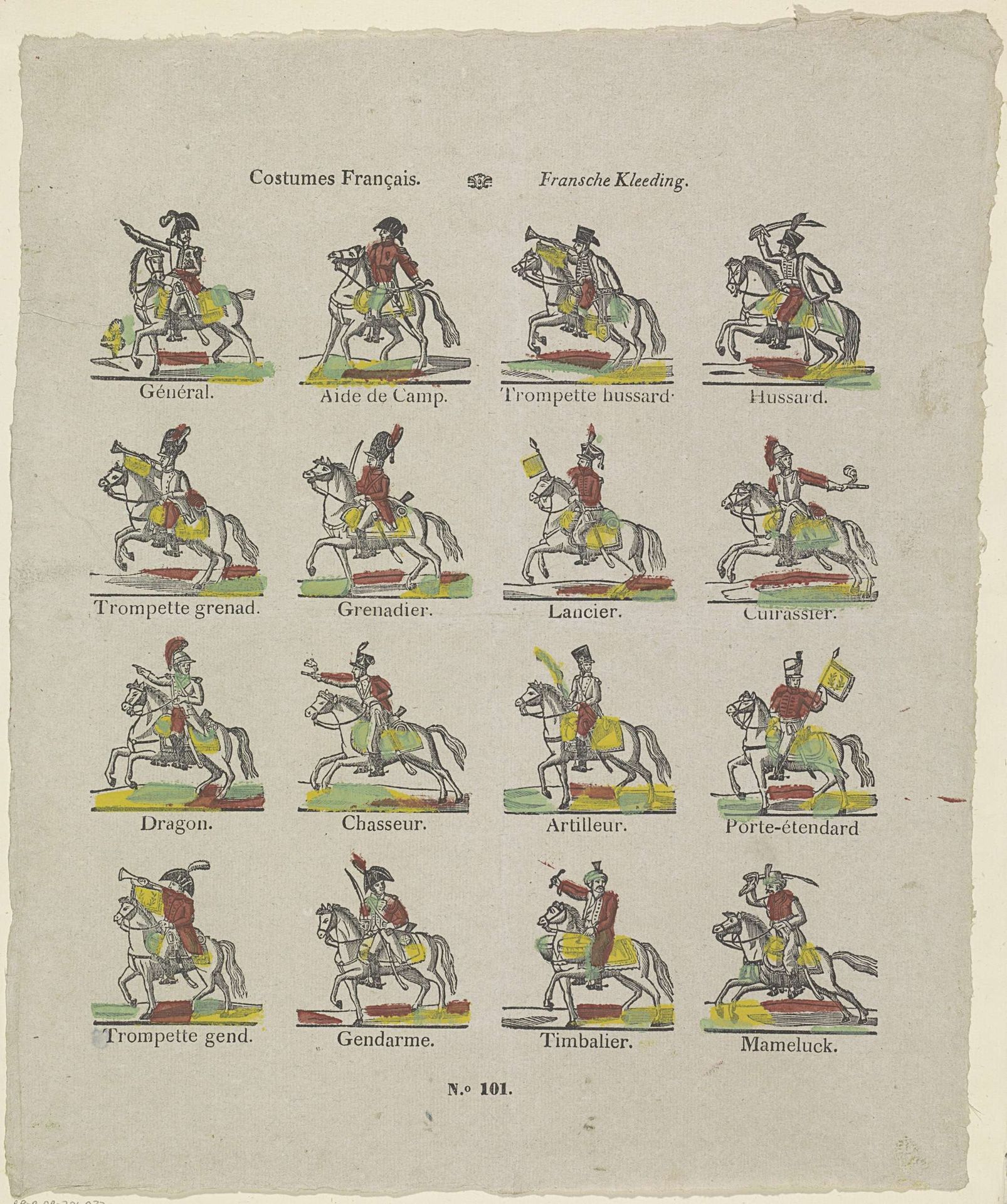Costumes Français / Fransche kleeding by Philippus Jacobus Brepols
