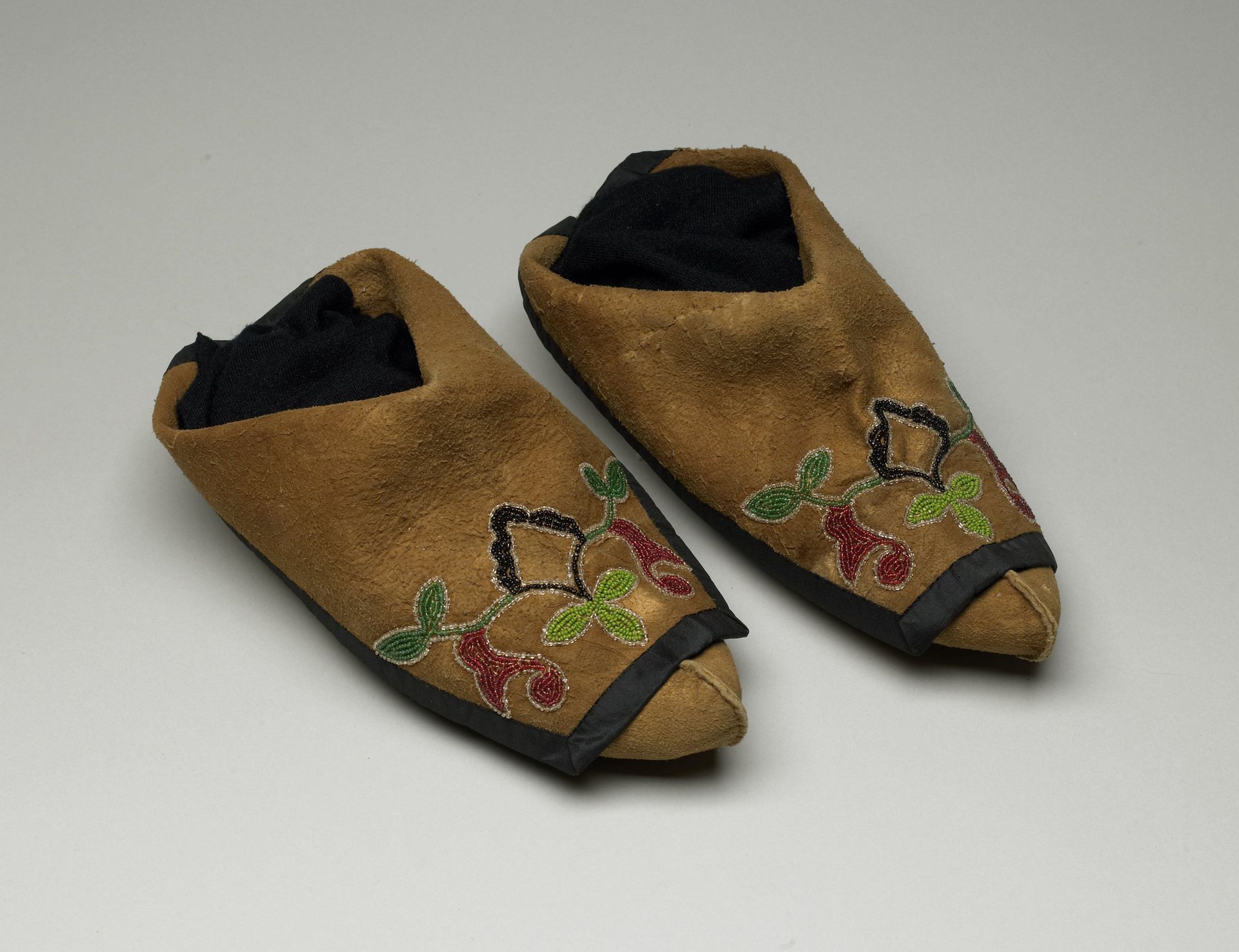Pair of Moccasins by Ho-Chunk (Winnebago)