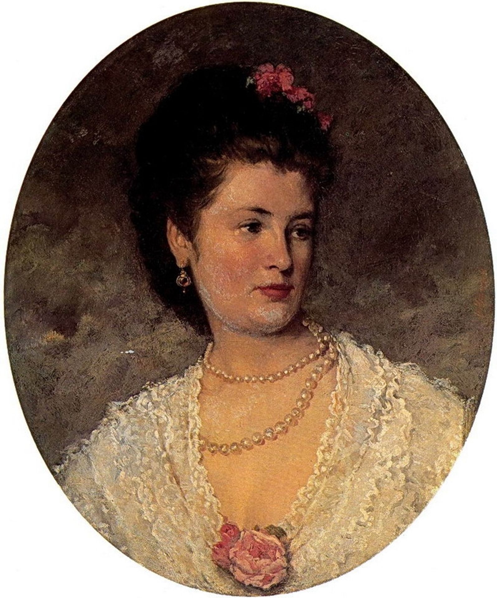 Portrait of a Woman by Ivan Kramskoy