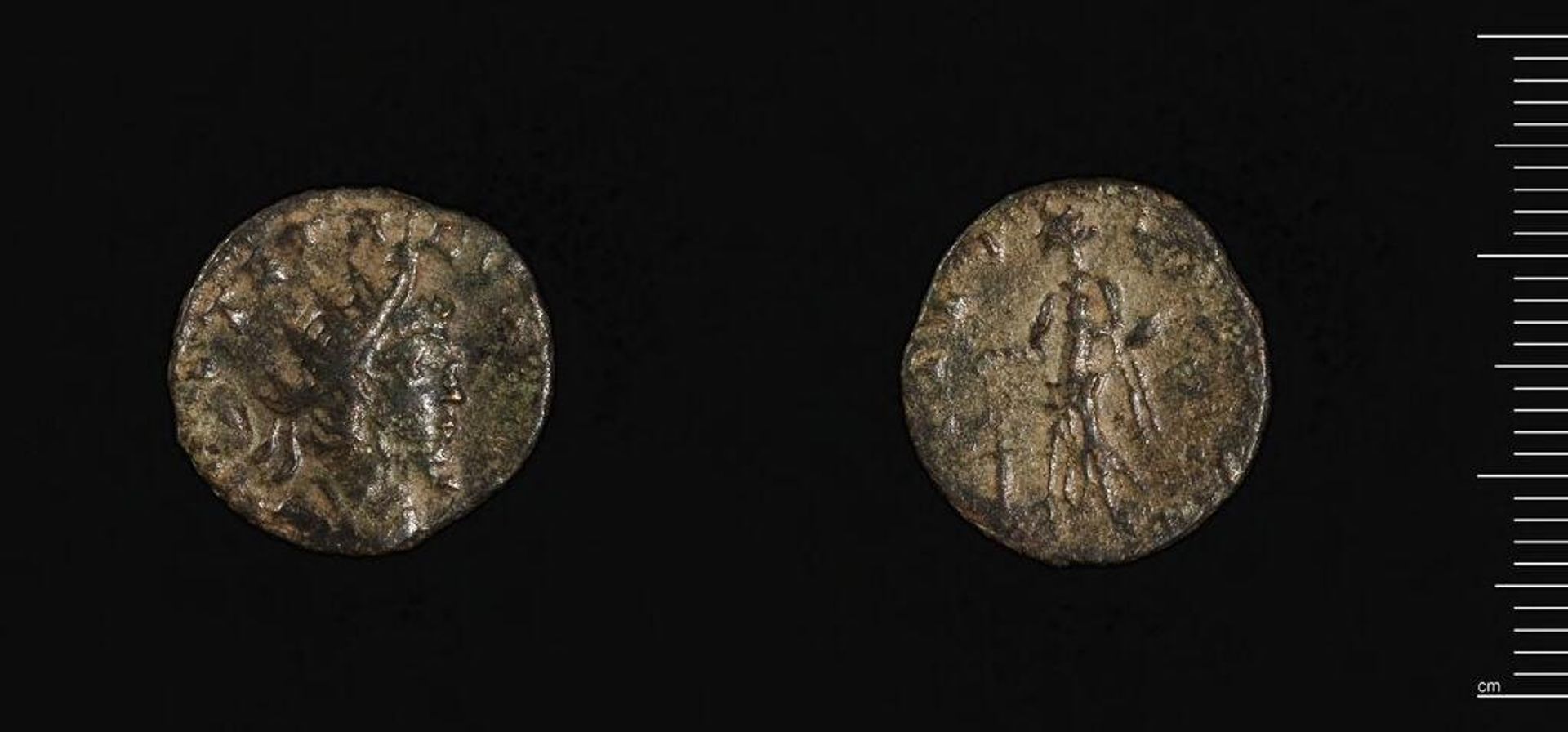 Antoninianus of Tetricus I by Tetricus I