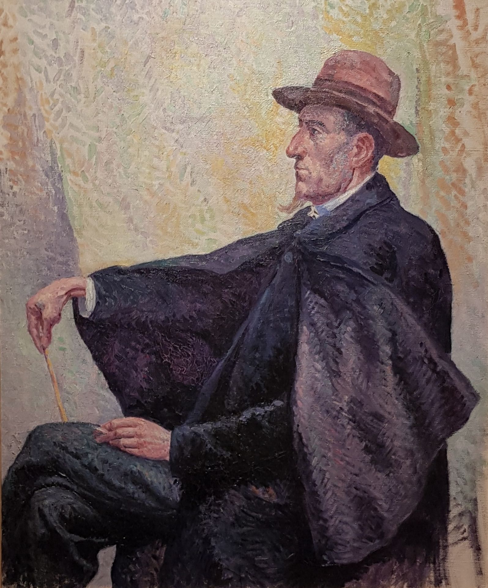 Portrait of Félix Fénéon by Maximilien Luce