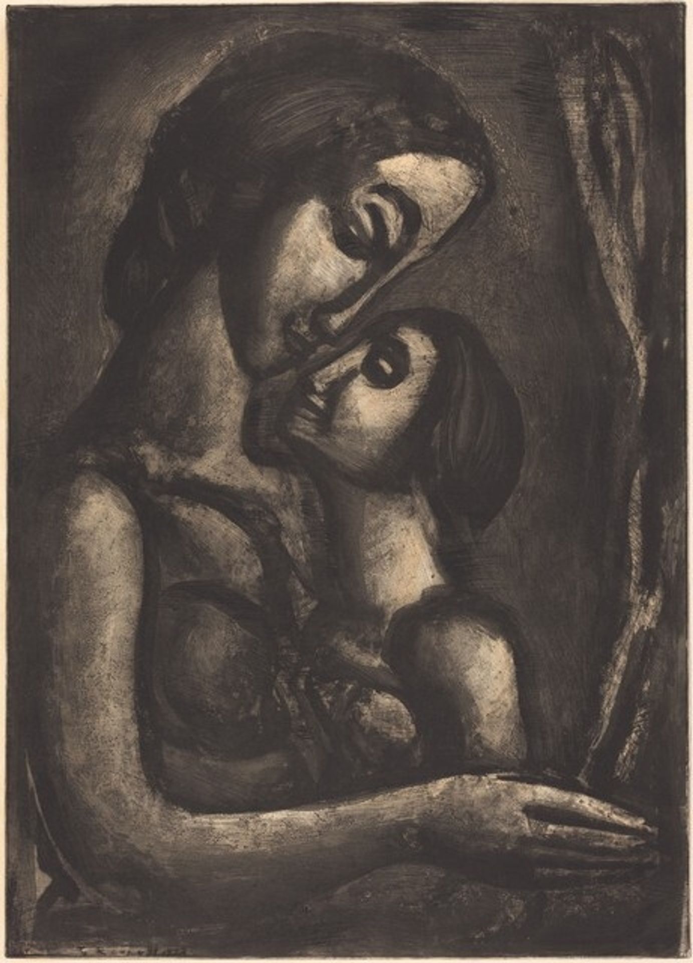 il serait si doux d'aimer by Georges Rouault