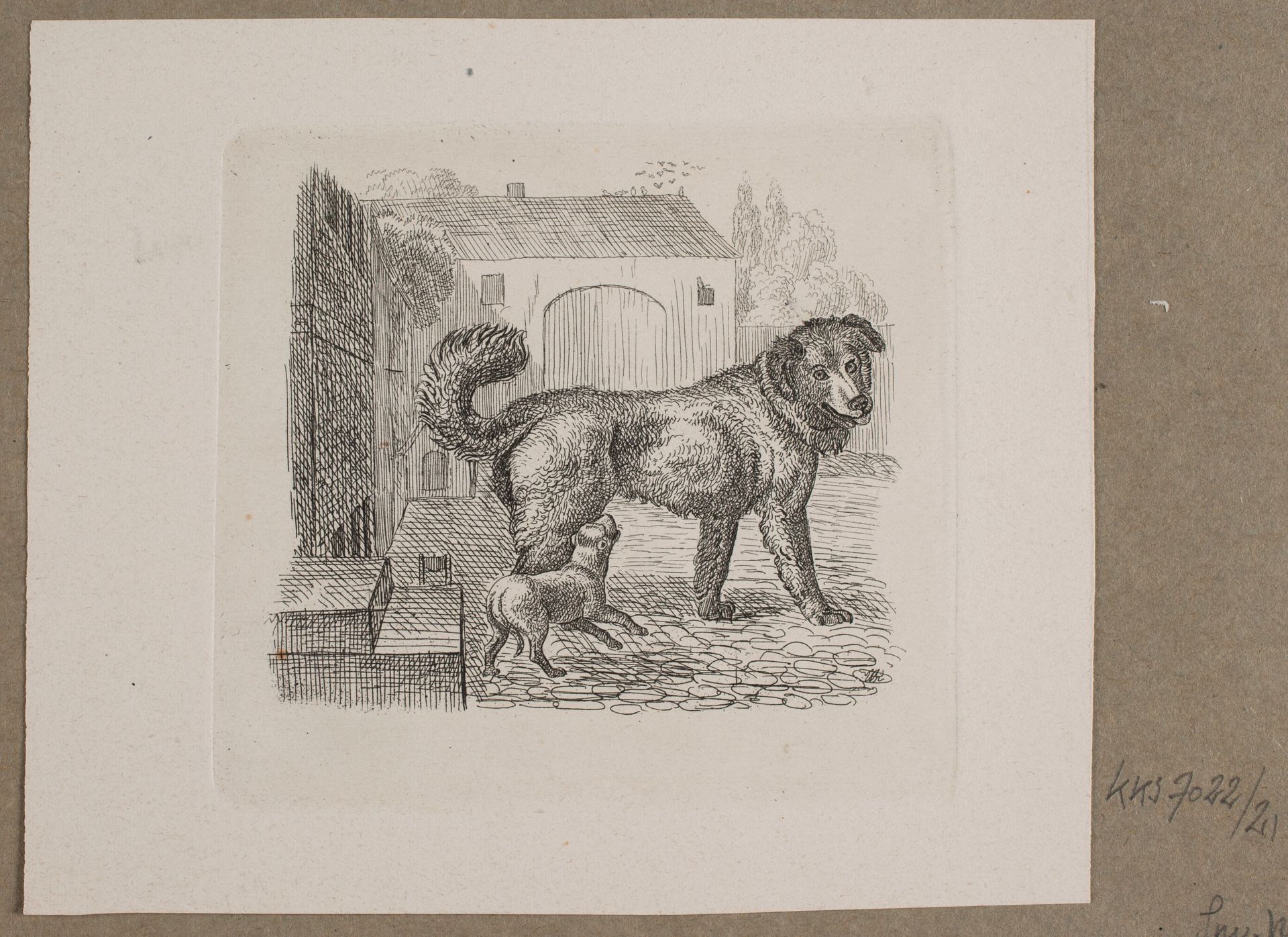 Illustration til O. Specter, "Fabler for Børn" by Vilhelm Kyhn